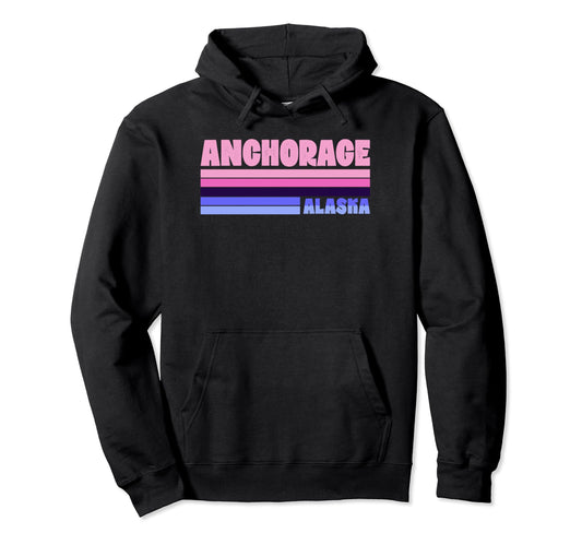 Anchorage Alaska Pride Local Hoodie - Custom Art Print for Adults - T-Shirt, Sweatshirt, Hoodie