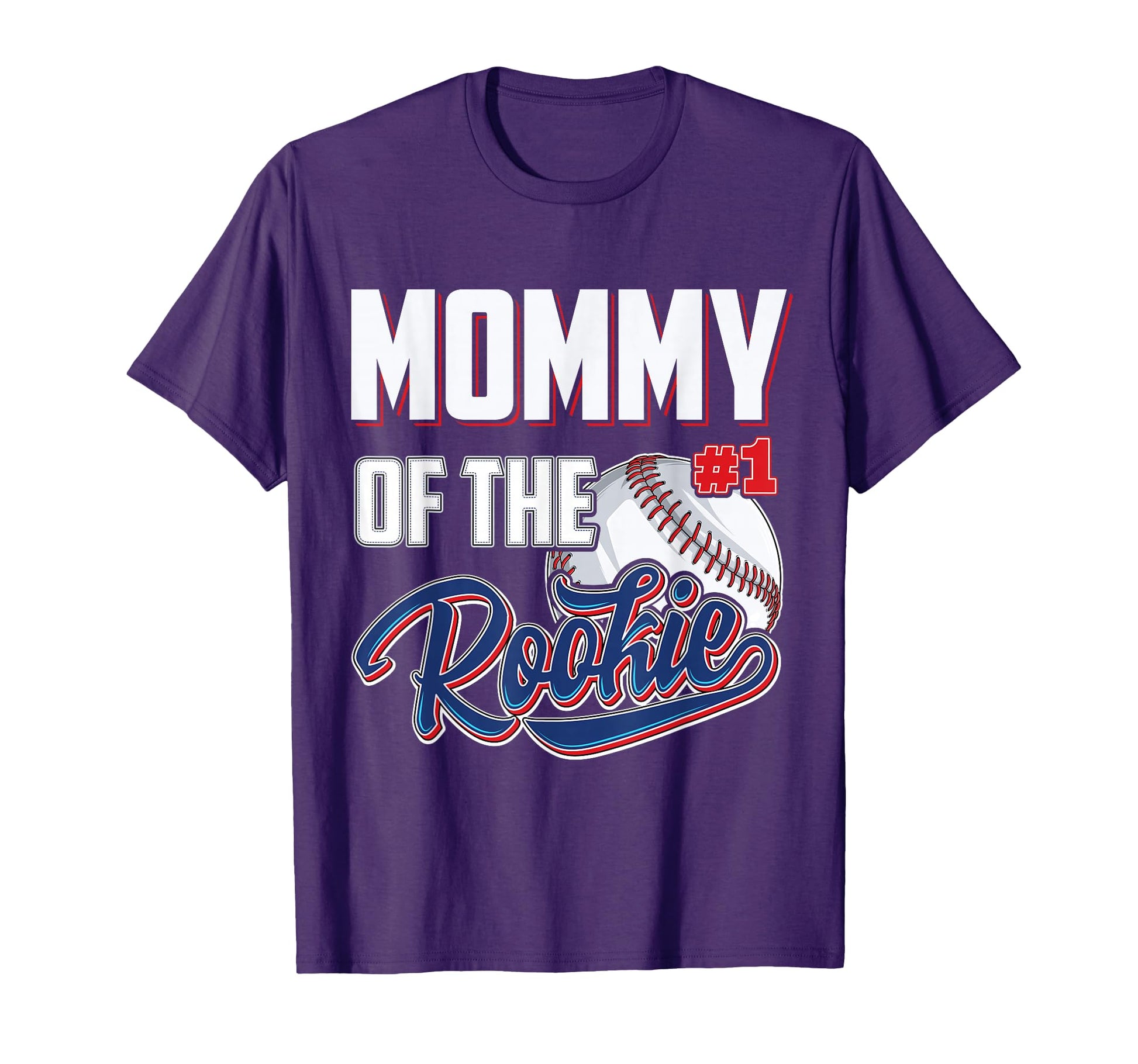 Mommy Rookie 1 Years Old Team 1St T-Shirt - Novelty Apparel for Adults - T-Shirt, Sweatshirt, Hoodie