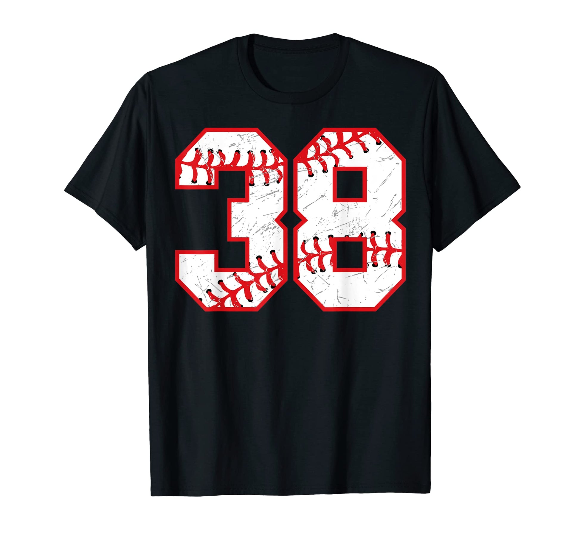 38 Birthday Baseball Theme Bday Party T-Shirt - Trendy Graphic Men Women - T-Shirt, Sweatshirt, Hoodie