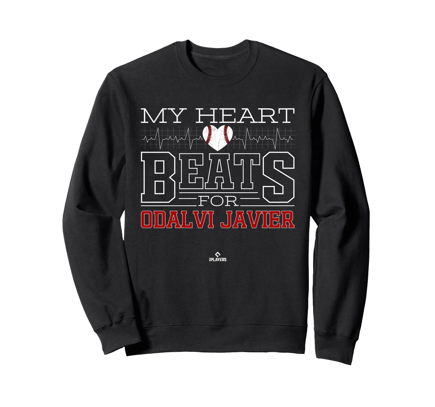 My Heart Beats Odalvi Javier Sweatshirt - Aesthetic Graphic for Adults - T-Shirt, Sweatshirt, Hoodie