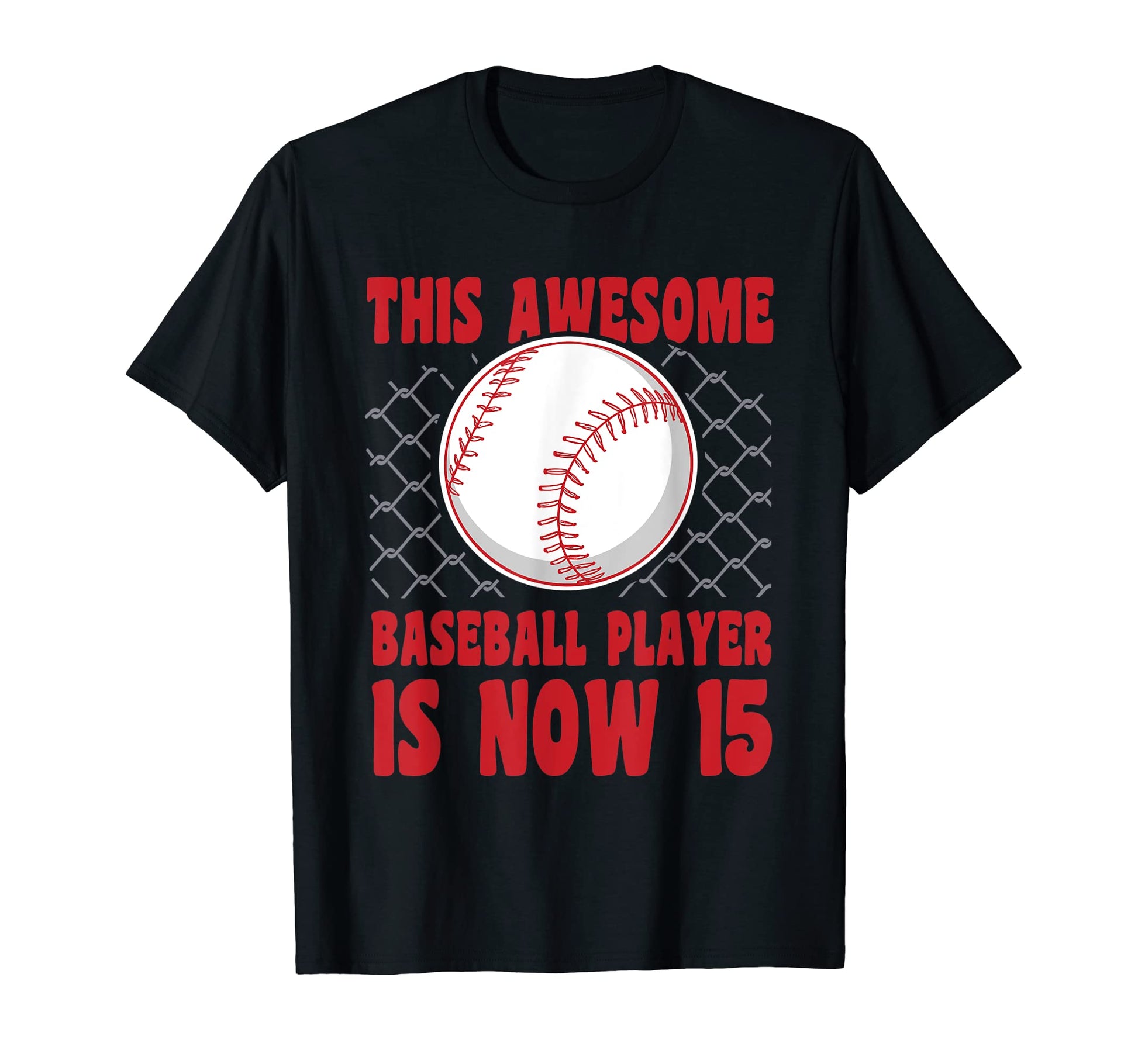 15 Year Old Happy 15Th Birthday T-Shirt - Minimalist Print Men Women - T-Shirt, Sweatshirt, Hoodie