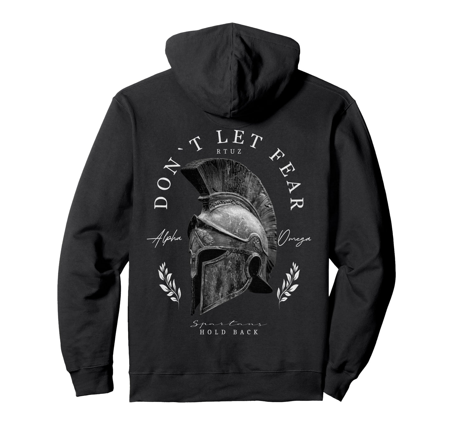 Back Spartan Helmet Warrior Y2K Hoodie - Streetwear Style for Adults - T-Shirt, Sweatshirt, Hoodie