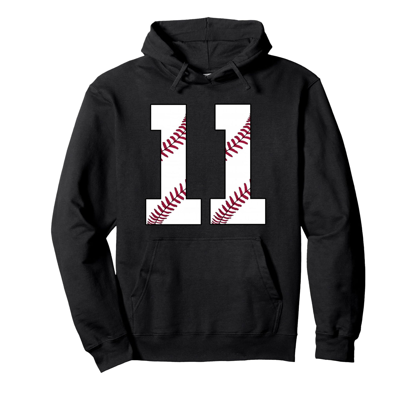 Baseball 2015 11Th Birthday 11 Years Hoodie - Custom Art Print for Adults - T-Shirt, Sweatshirt, Hoodie