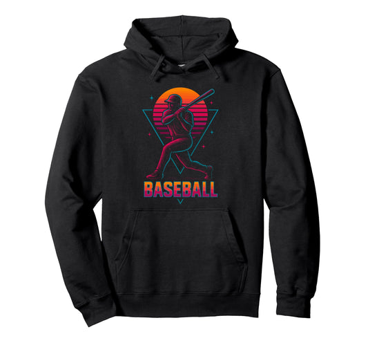 Baseball Hoodie - Graphic Print Unisex - T-Shirt, Sweatshirt, Hoodie