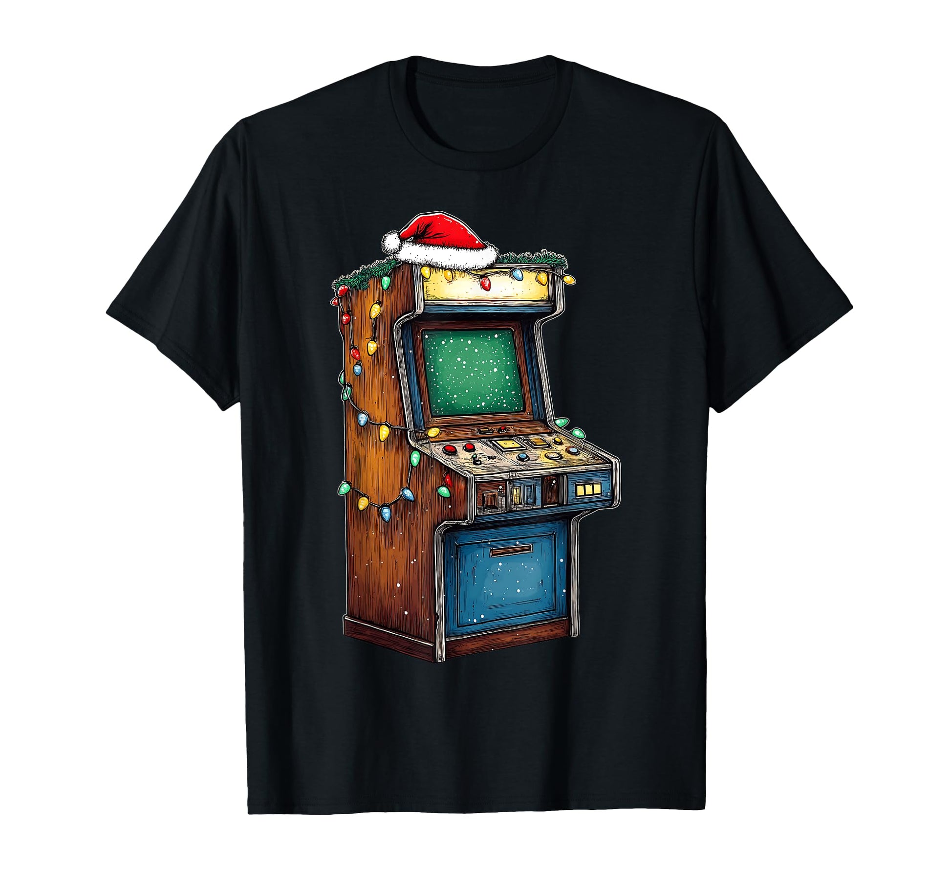 Arcade Slot Machine 80S Video Games Hat T-Shirt - Novelty Apparel Men Women - T-Shirt, Sweatshirt, Hoodie
