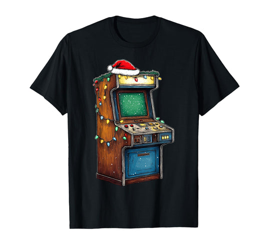 Arcade Slot Machine 80S Video Games Hat T-Shirt - Novelty Apparel Men Women - T-Shirt, Sweatshirt, Hoodie