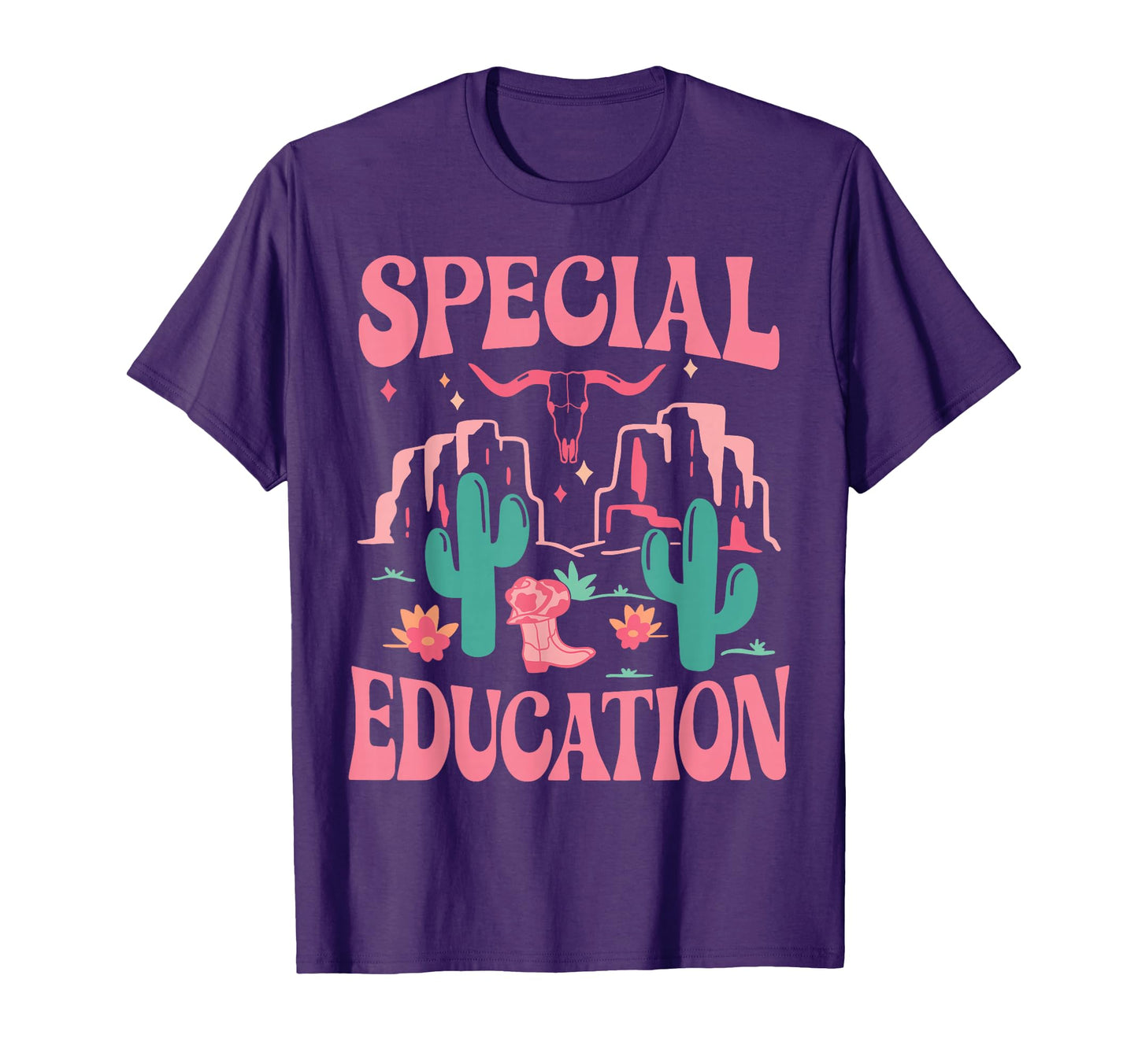 Howdy Special Education Teacher T-Shirt - Aesthetic Graphic for Adults - T-Shirt, Sweatshirt, Hoodie