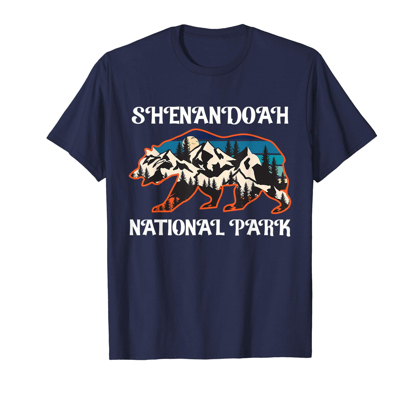 Bear Shenandoah National Park Virginia T-Shirt - Fun Novelty Design Unisex - T-Shirt, Sweatshirt, Hoodie