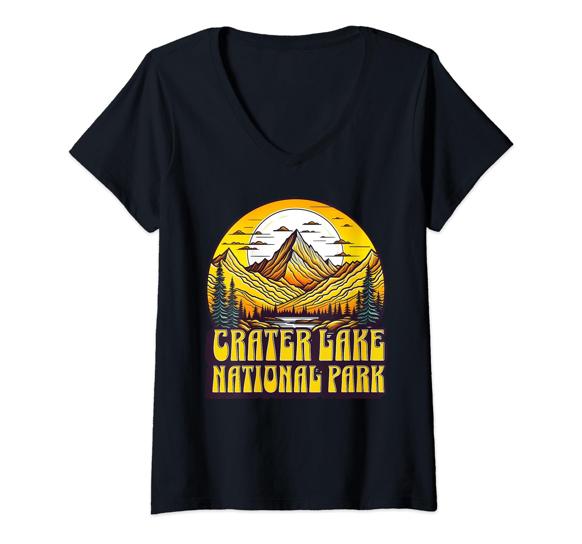 Crater Lake National Park Oregon Usa Hoodie - Novelty Apparel Men Women - T-Shirt, Sweatshirt, Hoodie