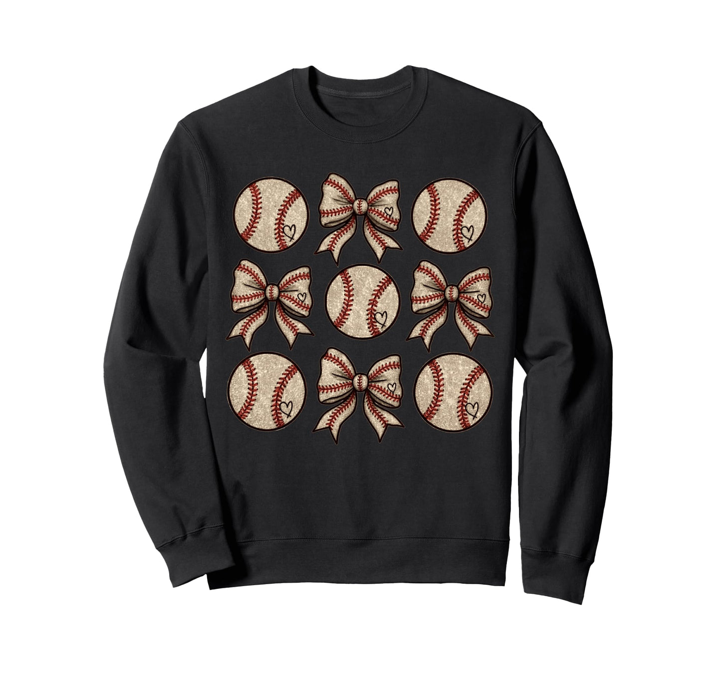 Soccer Bow Game Day Baseball Sweatshirt - Casual Everyday Wear for Adults - T-Shirt, Sweatshirt, Hoodie