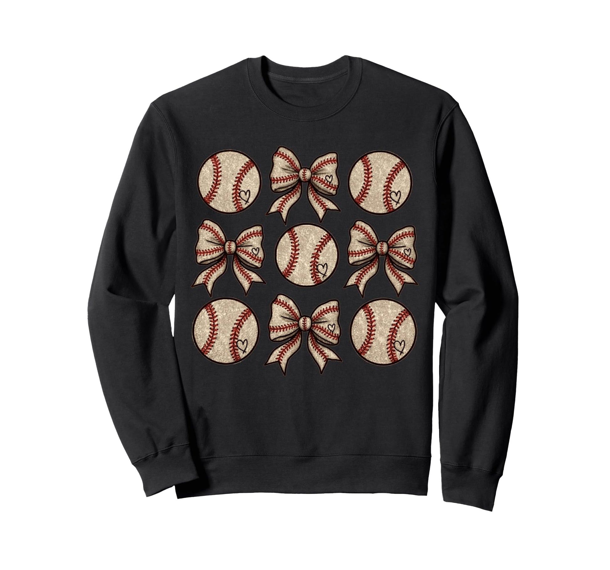 Soccer Bow Game Day Baseball Sweatshirt - Casual Everyday Wear for Adults - T-Shirt, Sweatshirt, Hoodie