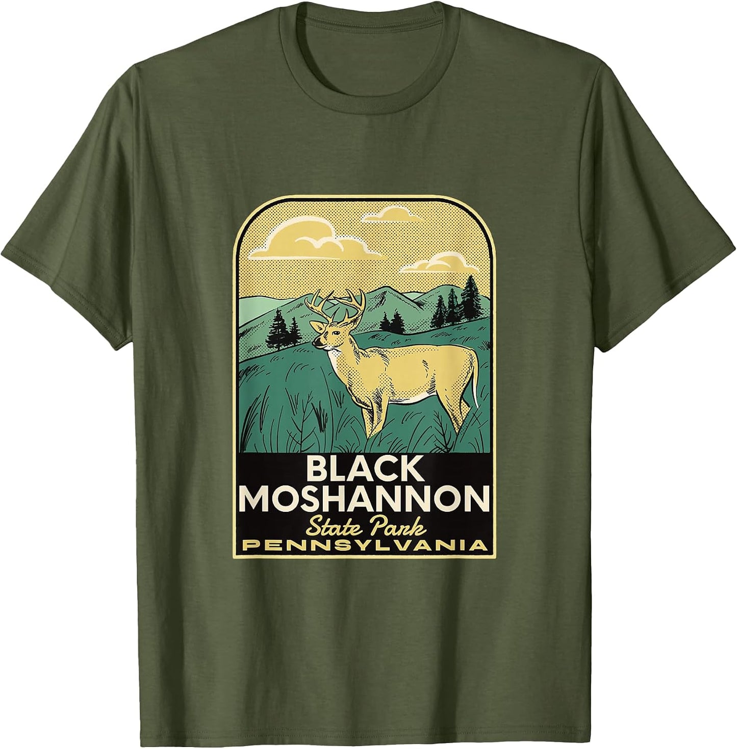 Black Moshannon State Park Merch - Adult & Kids T-Shirts, Sweatshirts & Hoodies apparel design preview 1