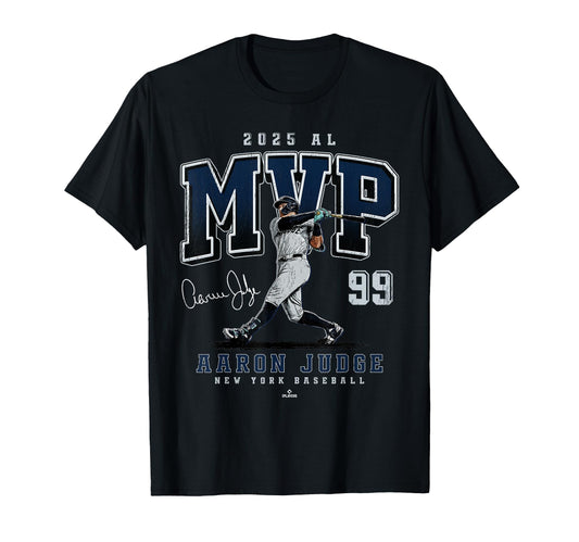 Aaron Judge 2025 Al Mvp New York T-Shirt - Streetwear Style Unisex - T-Shirt, Sweatshirt, Hoodie