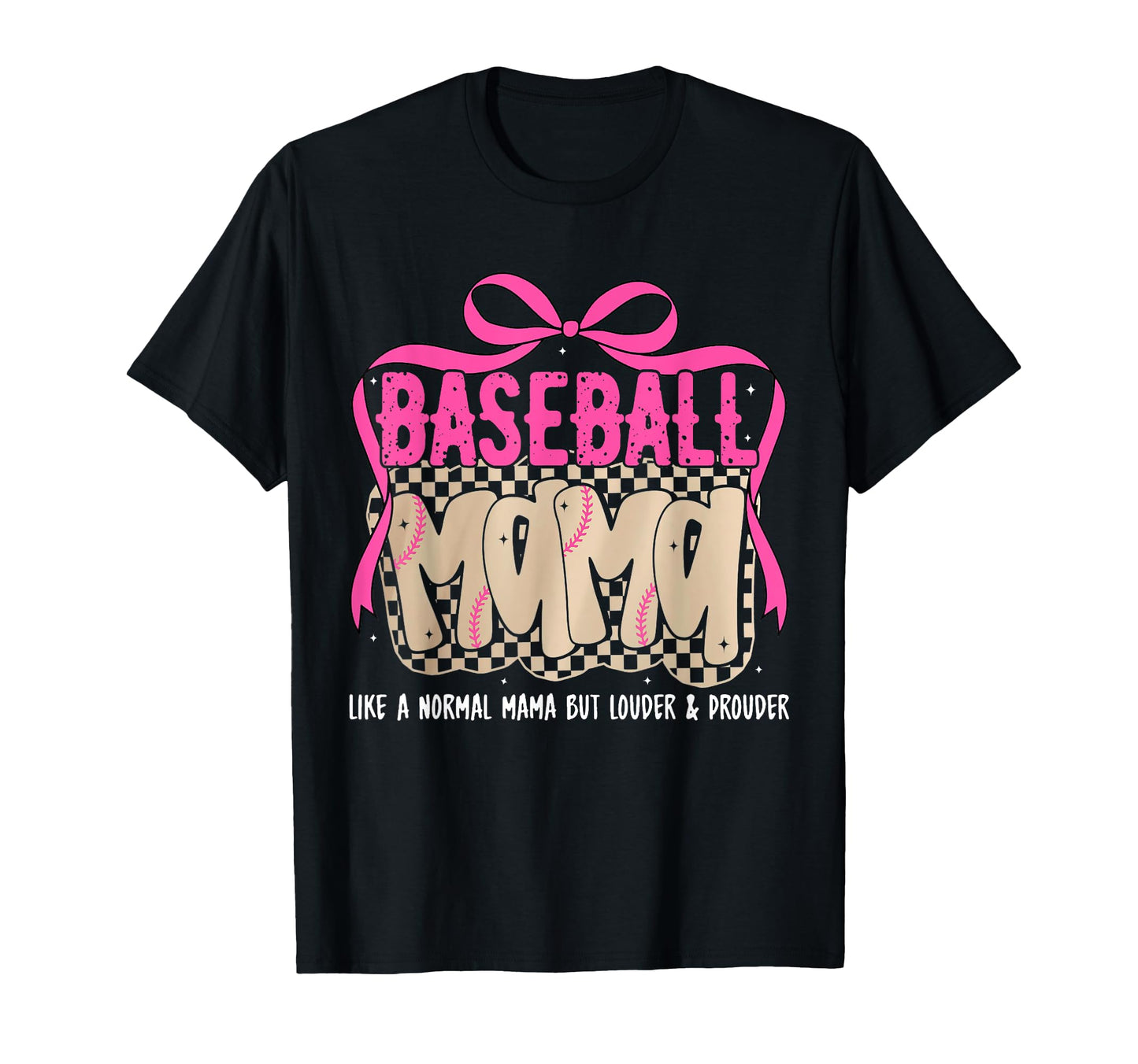 Baseball Mama Like Normal Mama T-Shirt - Custom Art Print Men Women - T-Shirt, Sweatshirt, Hoodie