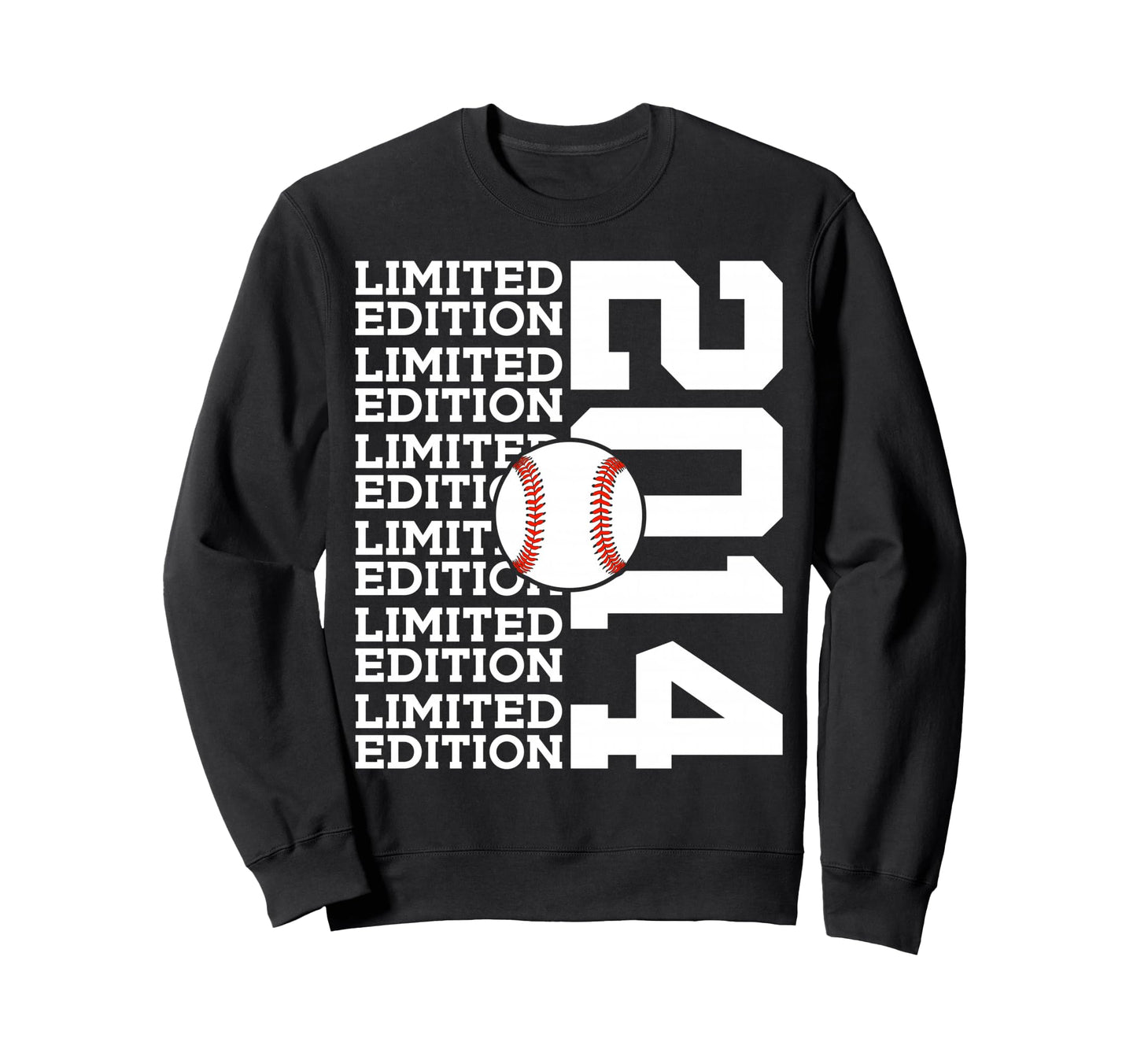2014 Baseball 12Th Birthday Sweatshirt - Fun Novelty Design Men Women - T-Shirt, Sweatshirt, Hoodie