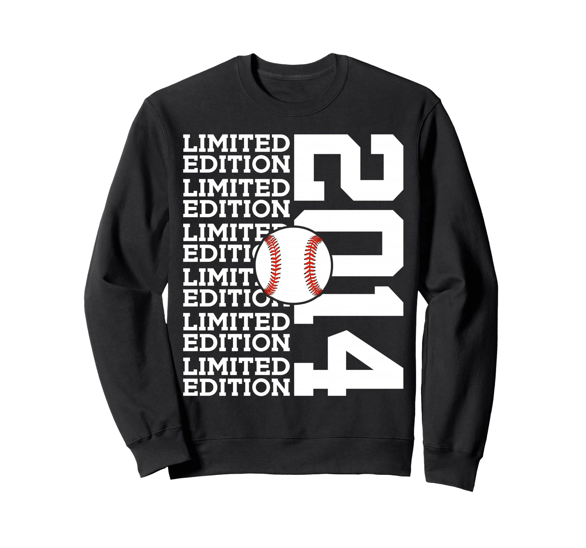2014 Baseball 12Th Birthday Sweatshirt - Fun Novelty Design Men Women - T-Shirt, Sweatshirt, Hoodie