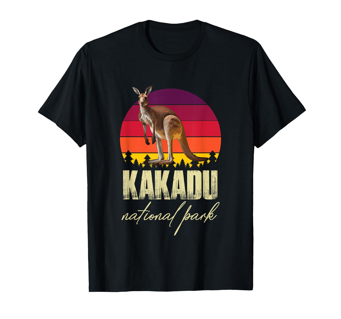 Kangaroo Kakadu National Park T-Shirt - Minimalist Print for Adults - T-Shirt, Sweatshirt, Hoodie