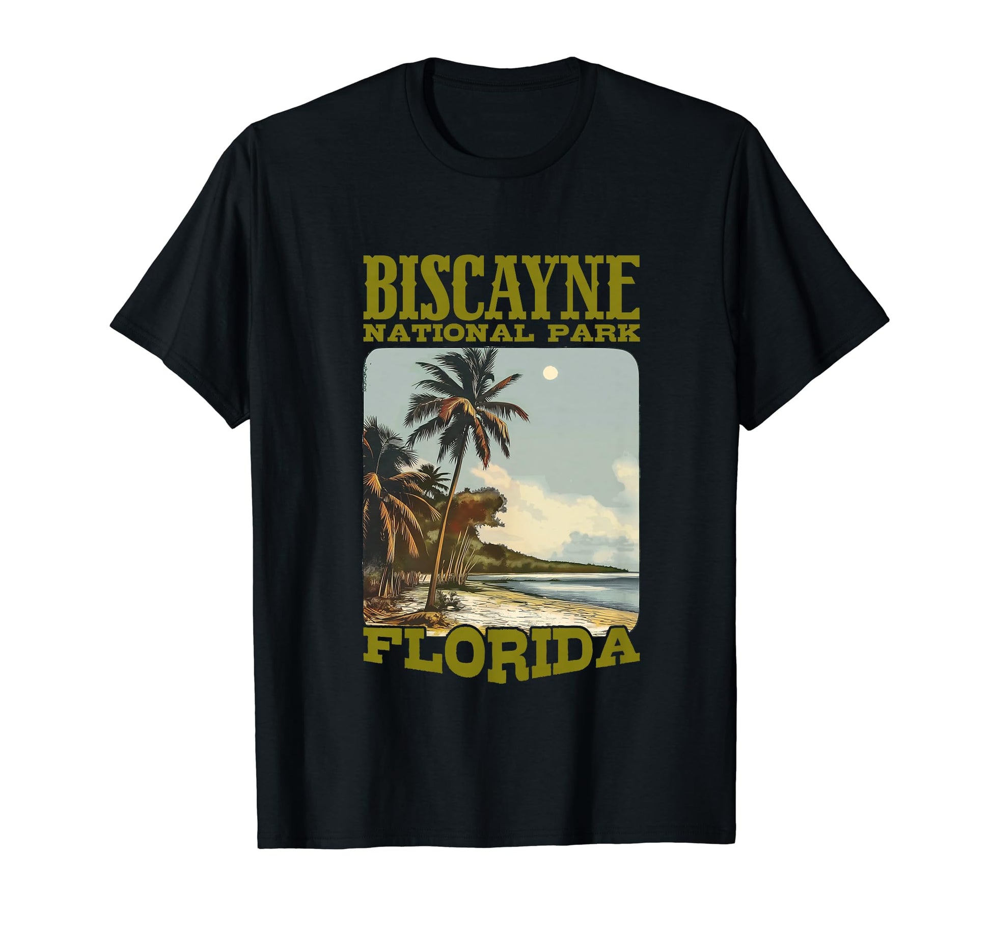 Biscayne Usa National Park Florida T-Shirt - Aesthetic Graphic for Adults - T-Shirt, Sweatshirt, Hoodie