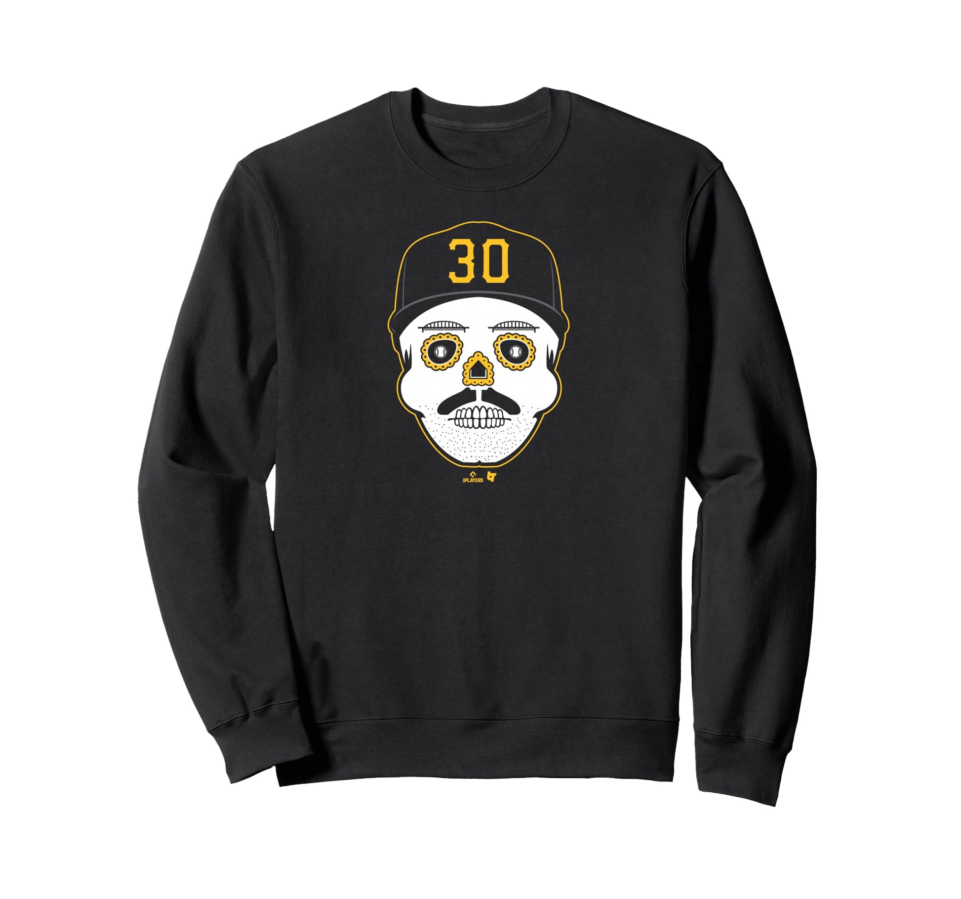 Paul Skenes Sugar Skull Sweatshirt - Custom Art Print for Adults - T-Shirt, Sweatshirt, Hoodie
