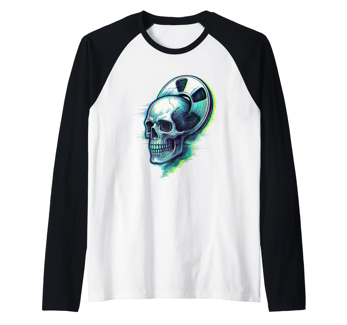 Skull Tape Reel Audio Darkwave Sweatshirt - Fun Novelty Design Unisex - T-Shirt, Sweatshirt, Hoodie