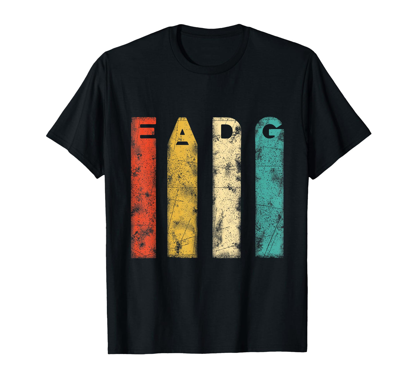 Eadg Bass Guitar Strings Typography T-Shirt - Graphic Print for Adults - T-Shirt, Sweatshirt, Hoodie