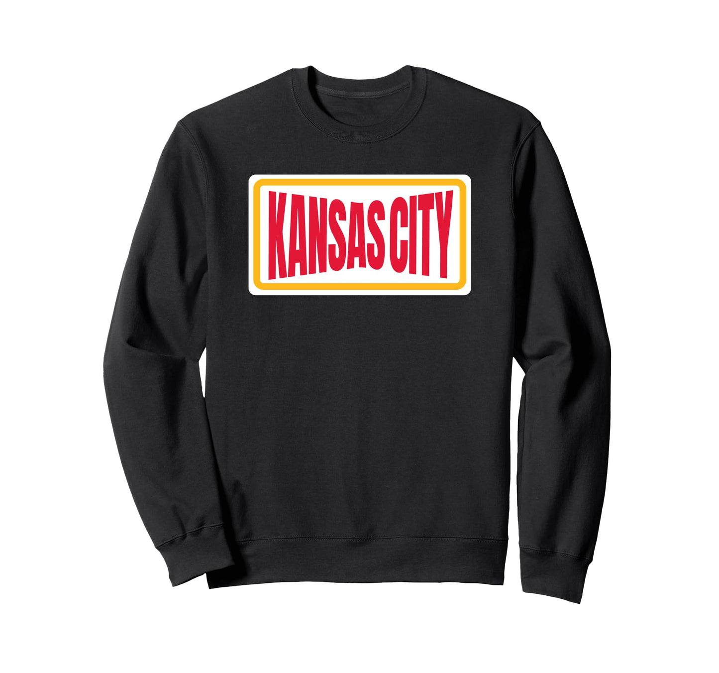 Kc Red Kansas City Red Yellow Fun Sweatshirt - Unique Graphic Men Women - T-Shirt, Sweatshirt, Hoodie