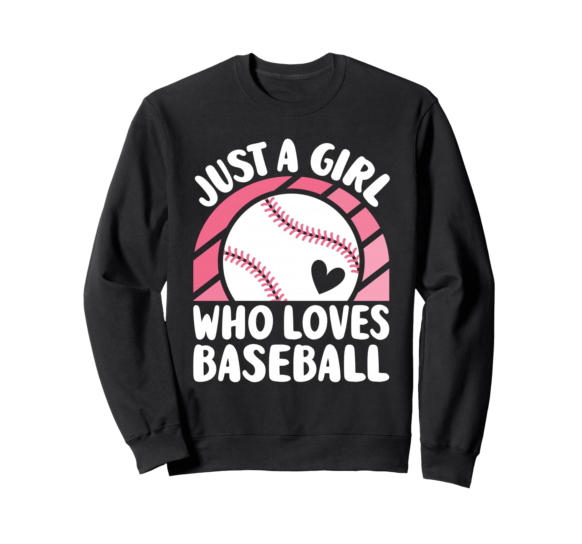 Just Who Loves Baseball Baseball Sweatshirt - Aesthetic Graphic Men Women - T-Shirt, Sweatshirt, Hoodie