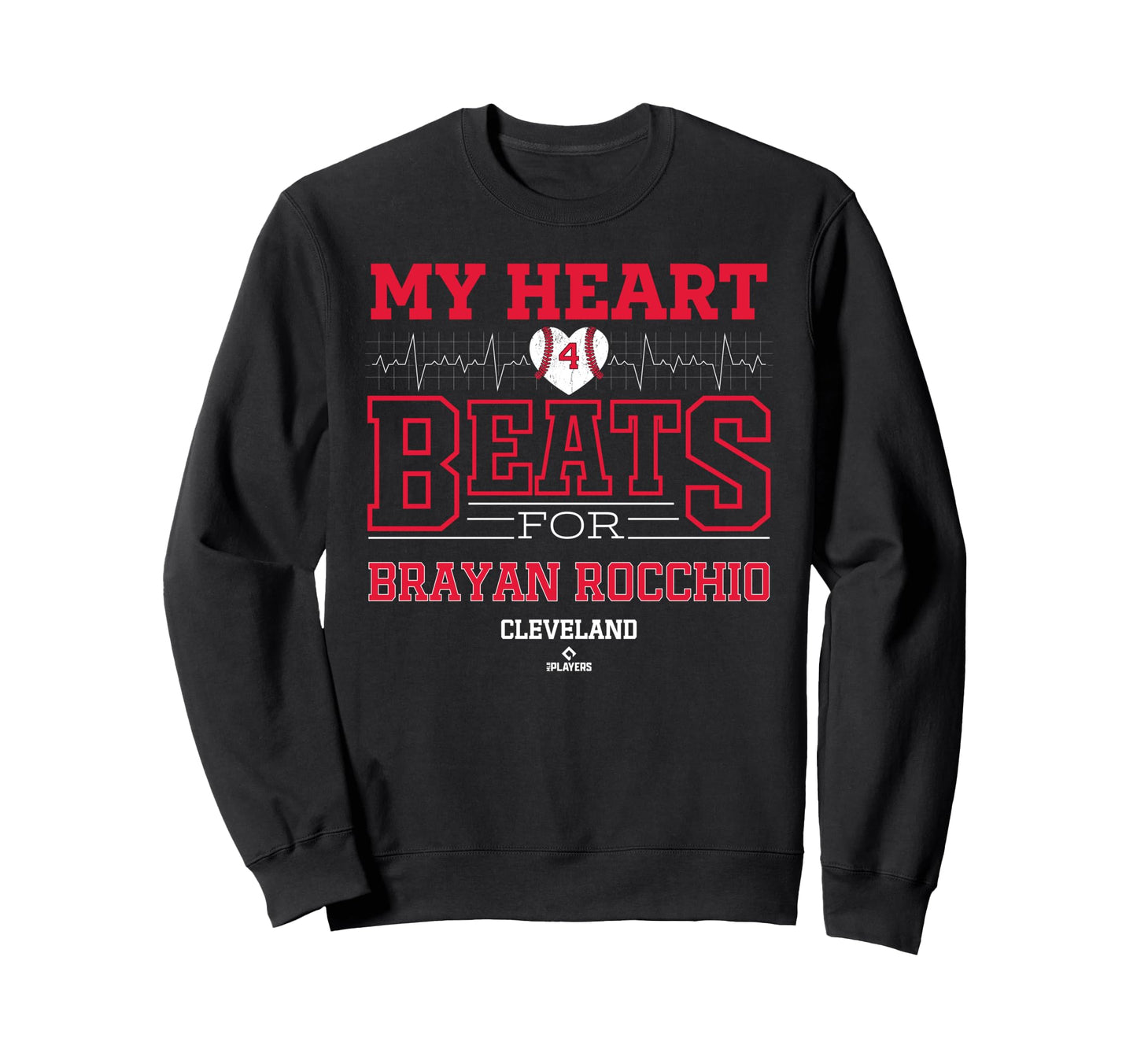 My Heart Beats Brayan Rocchio Sweatshirt - Minimalist Print Men Women - T-Shirt, Sweatshirt, Hoodie