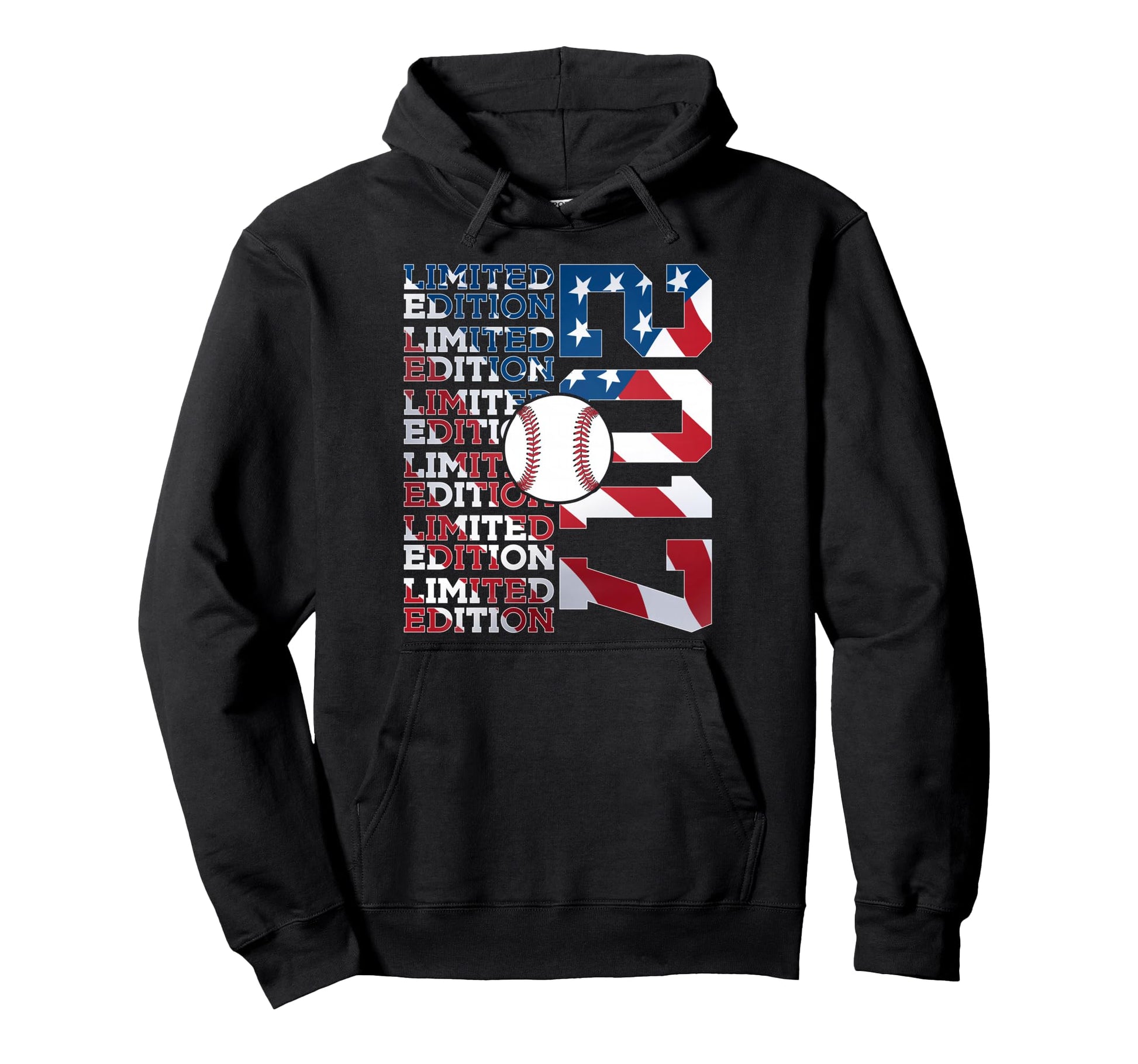 2017 Baseball 9Th Birthday Hoodie - Custom Art Print Men Women - T-Shirt, Sweatshirt, Hoodie