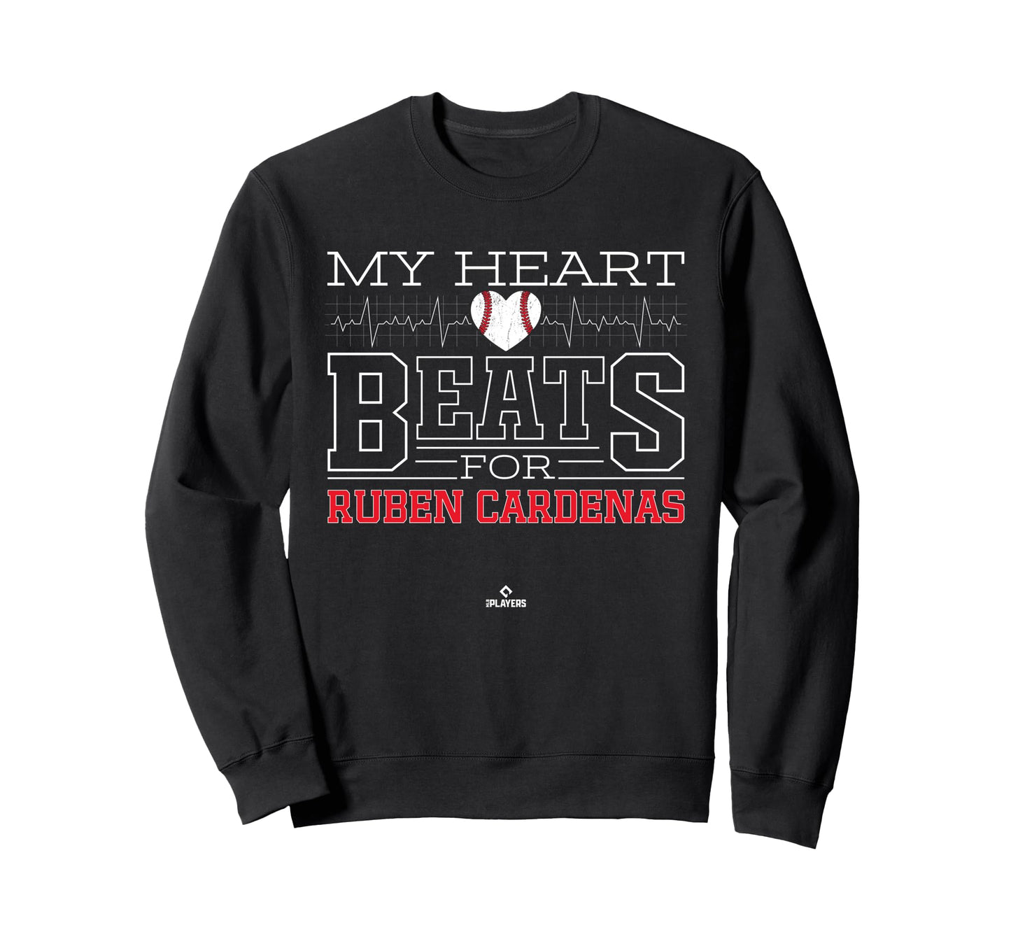 My Heart Beats Ruben Cardenas Sweatshirt - Casual Everyday Wear for Adults - T-Shirt, Sweatshirt, Hoodie