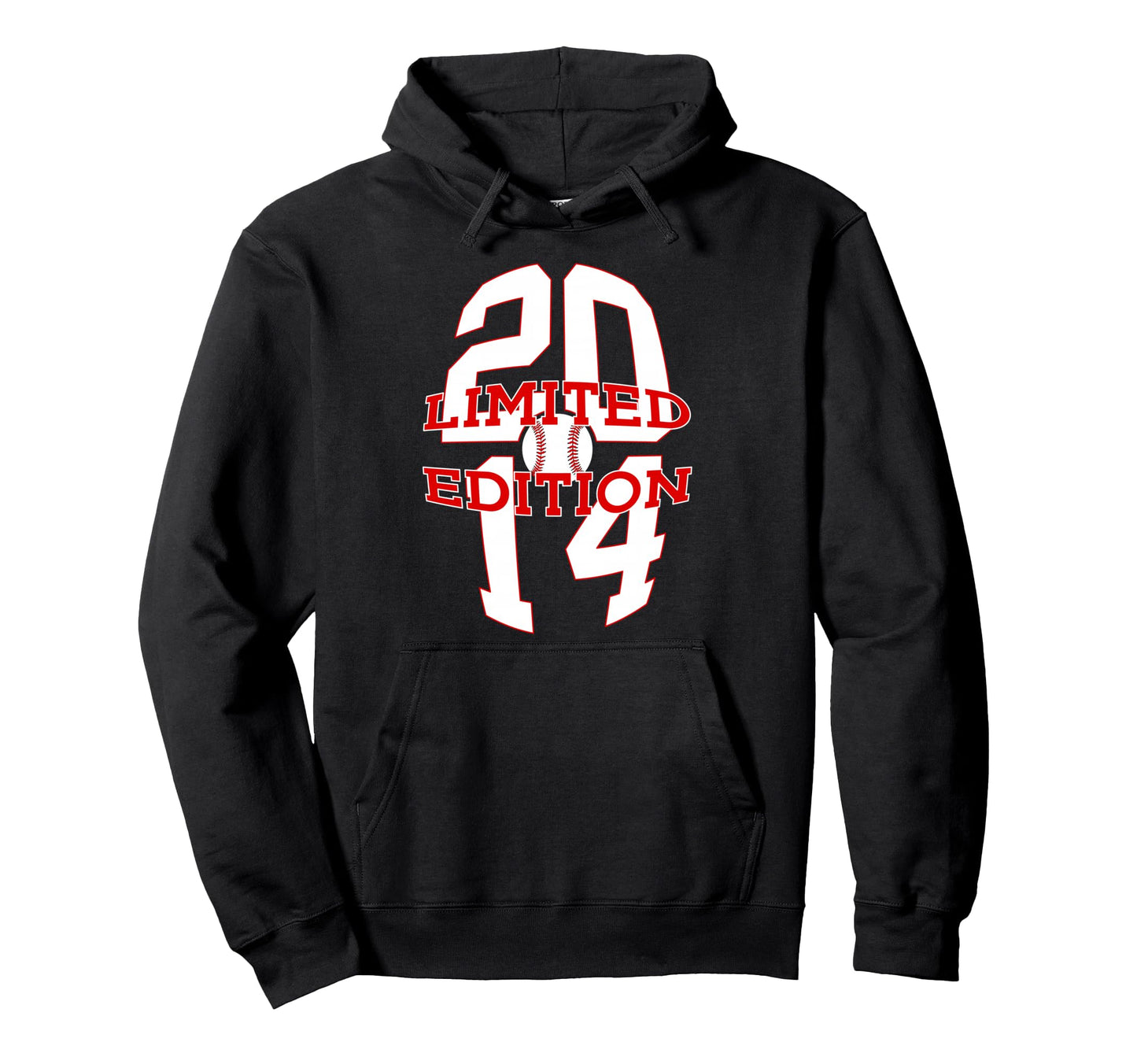 12 Years 2014 Baseball 12Th Birthday Hoodie - Novelty Apparel Unisex - T-Shirt, Sweatshirt, Hoodie