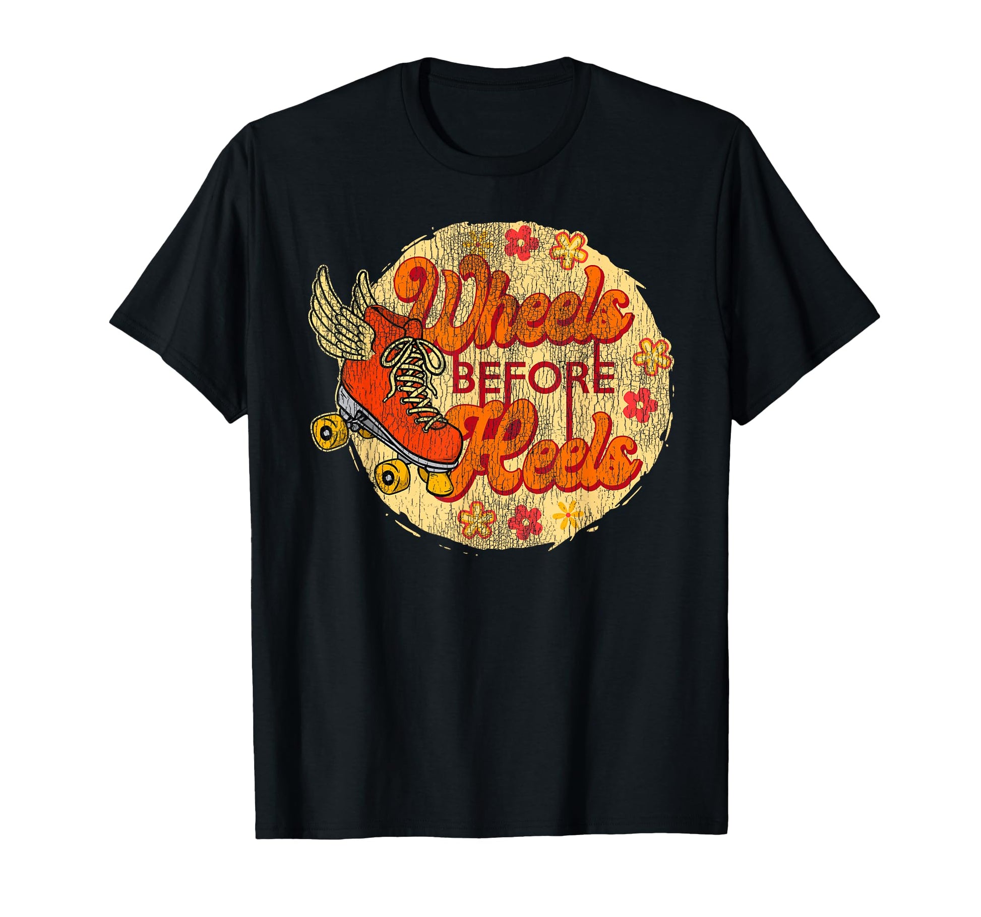 Roller Skating Skate 1970S T-Shirt - Unique Graphic for Adults - T-Shirt, Sweatshirt, Hoodie