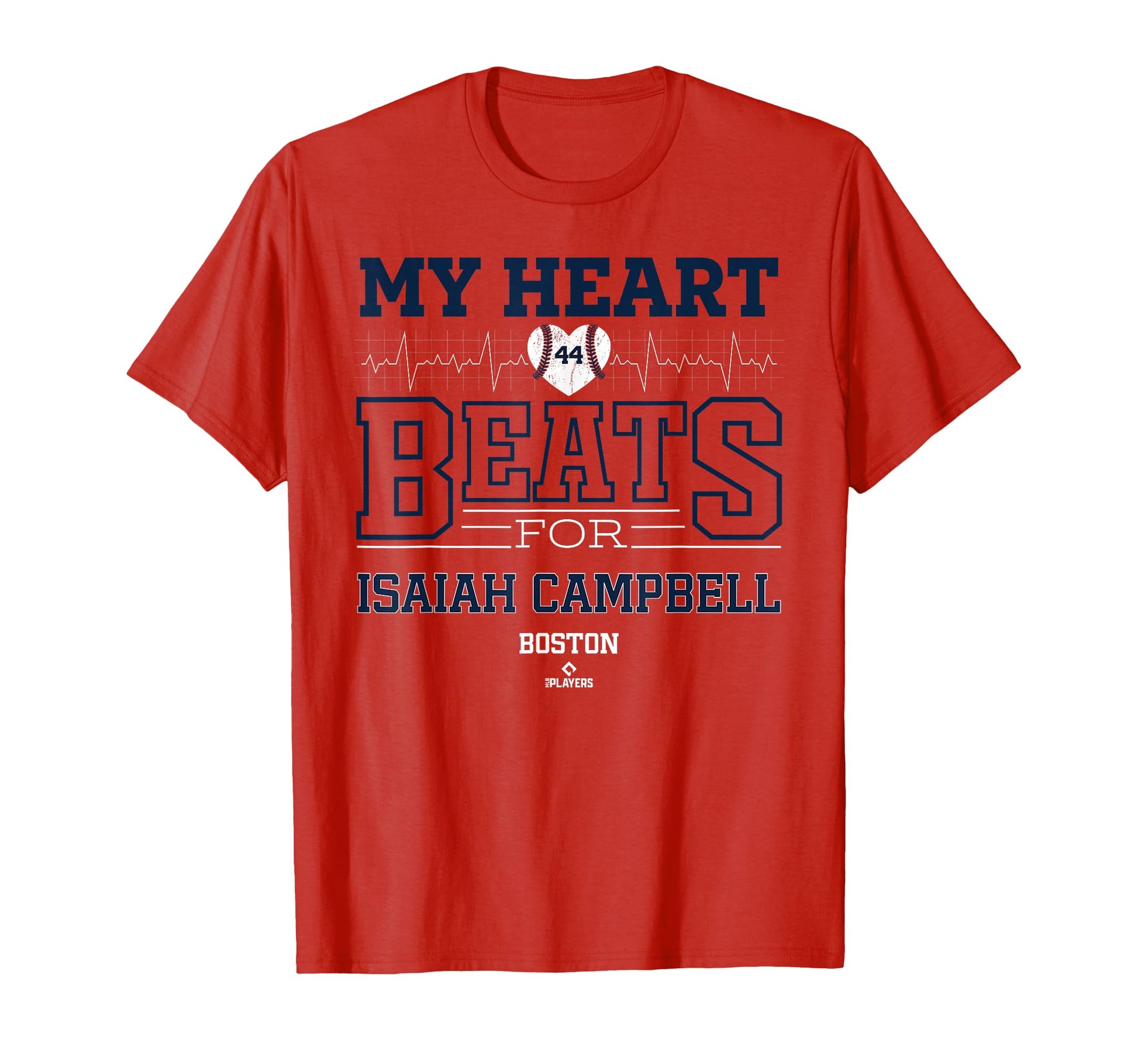 My Heart Beats Isaiah Campbell T-Shirt - Fun Novelty Design for Adults - T-Shirt, Sweatshirt, Hoodie