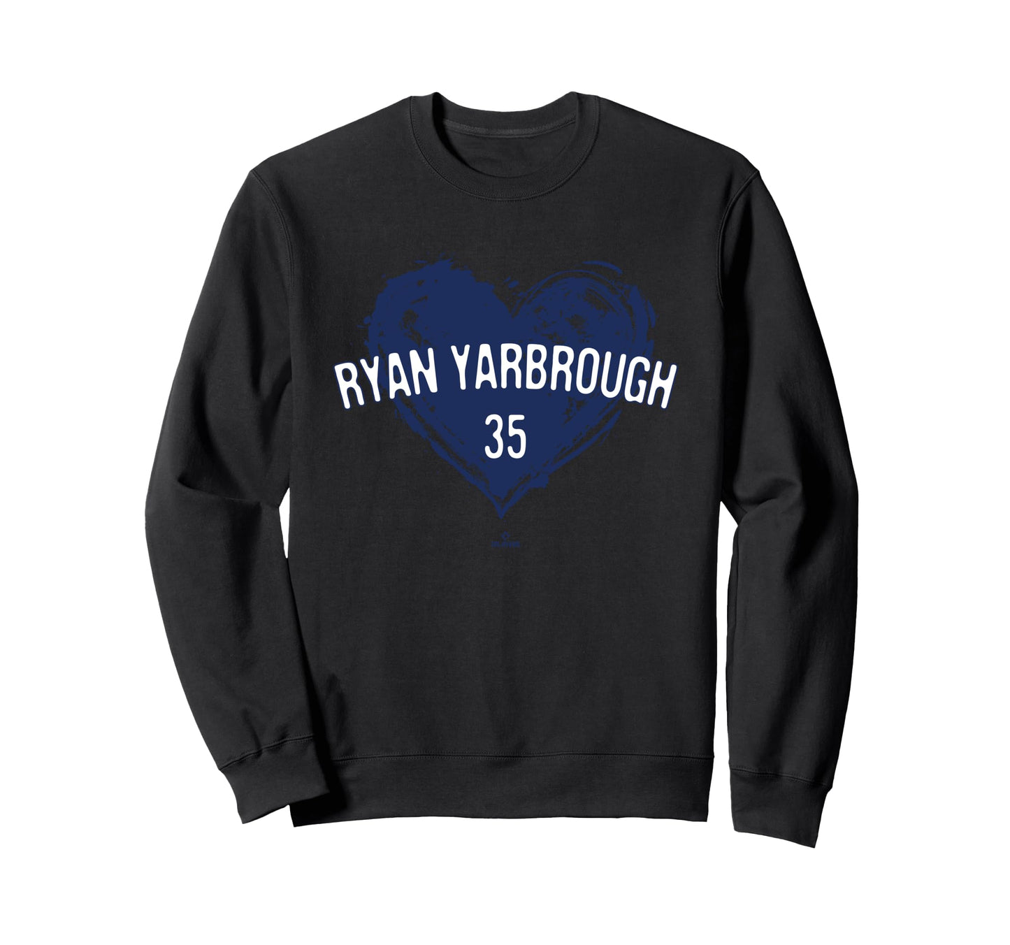 Distressed Heart Ryan Yarbrough Sweatshirt - Minimalist Print for Adults - T-Shirt, Sweatshirt, Hoodie