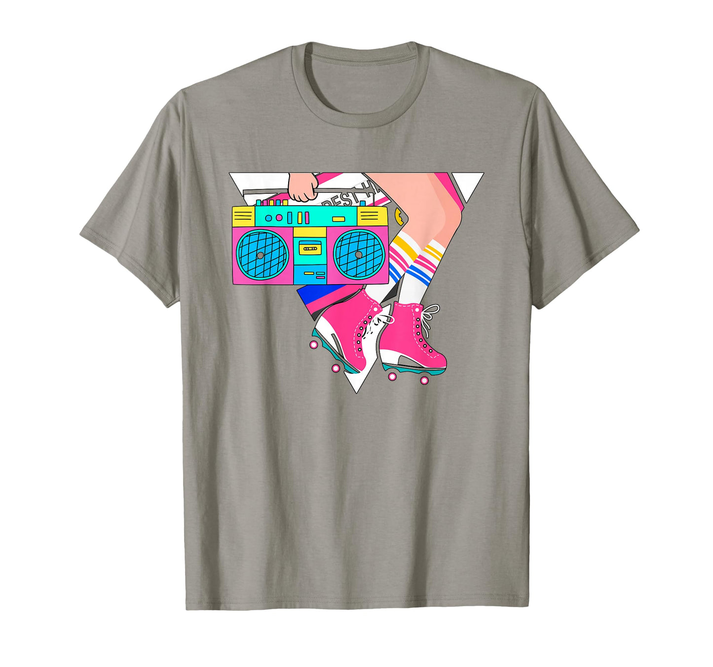 Roller Skating 80S Roller Skates Funny T-Shirt - Minimalist Print Unisex - T-Shirt, Sweatshirt, Hoodie