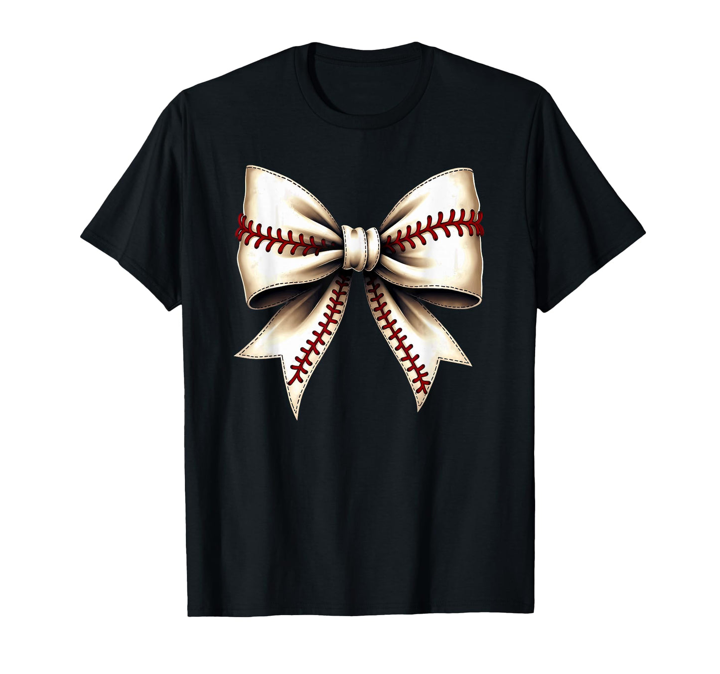Baseball Coquette Bow Mommy T-Shirt - Graphic Print for Adults - T-Shirt, Sweatshirt, Hoodie