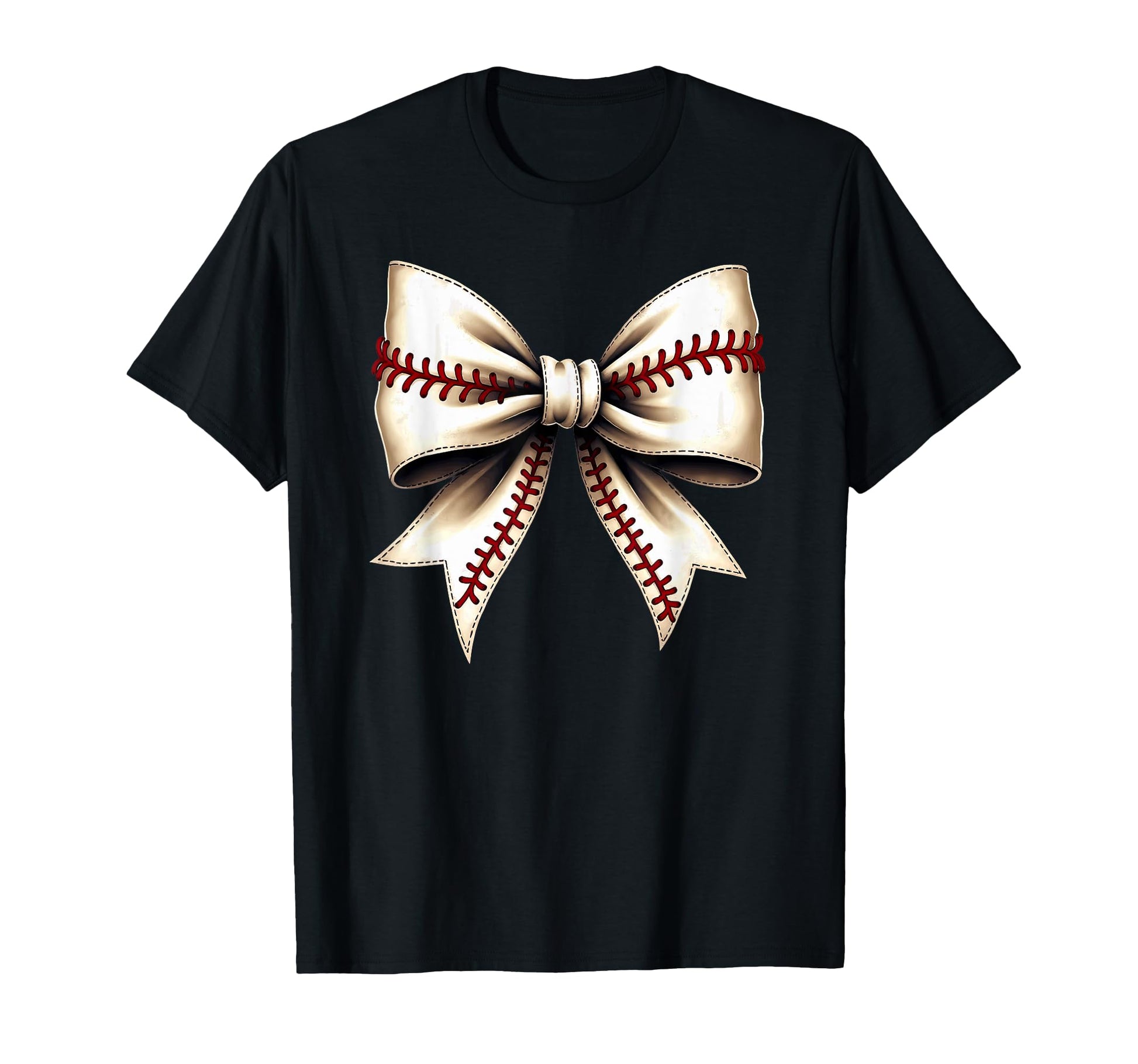 Baseball Coquette Bow Mommy T-Shirt - Graphic Print for Adults - T-Shirt, Sweatshirt, Hoodie
