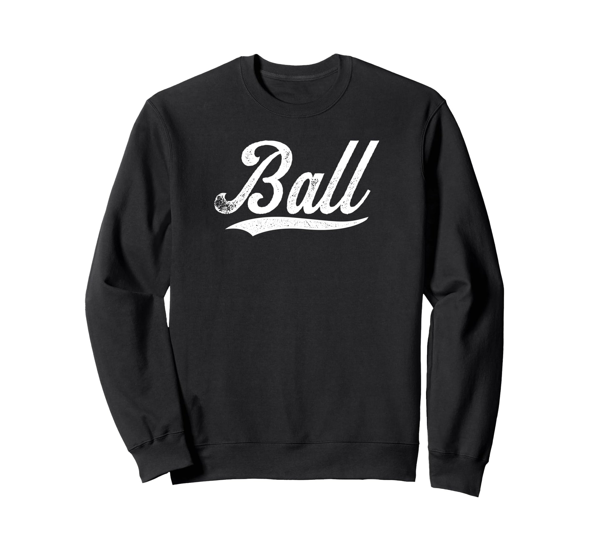 Distressed Script Brycelin Ball Sweatshirt - Aesthetic Graphic Men Women - T-Shirt, Sweatshirt, Hoodie