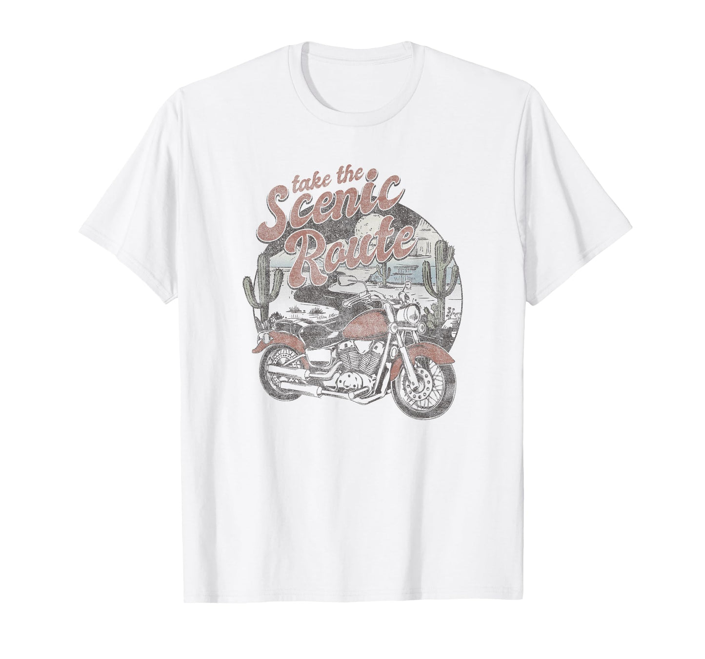 Trendy Take Scenic Route T-Shirt - Casual Everyday Wear for Adults - T-Shirt, Sweatshirt, Hoodie