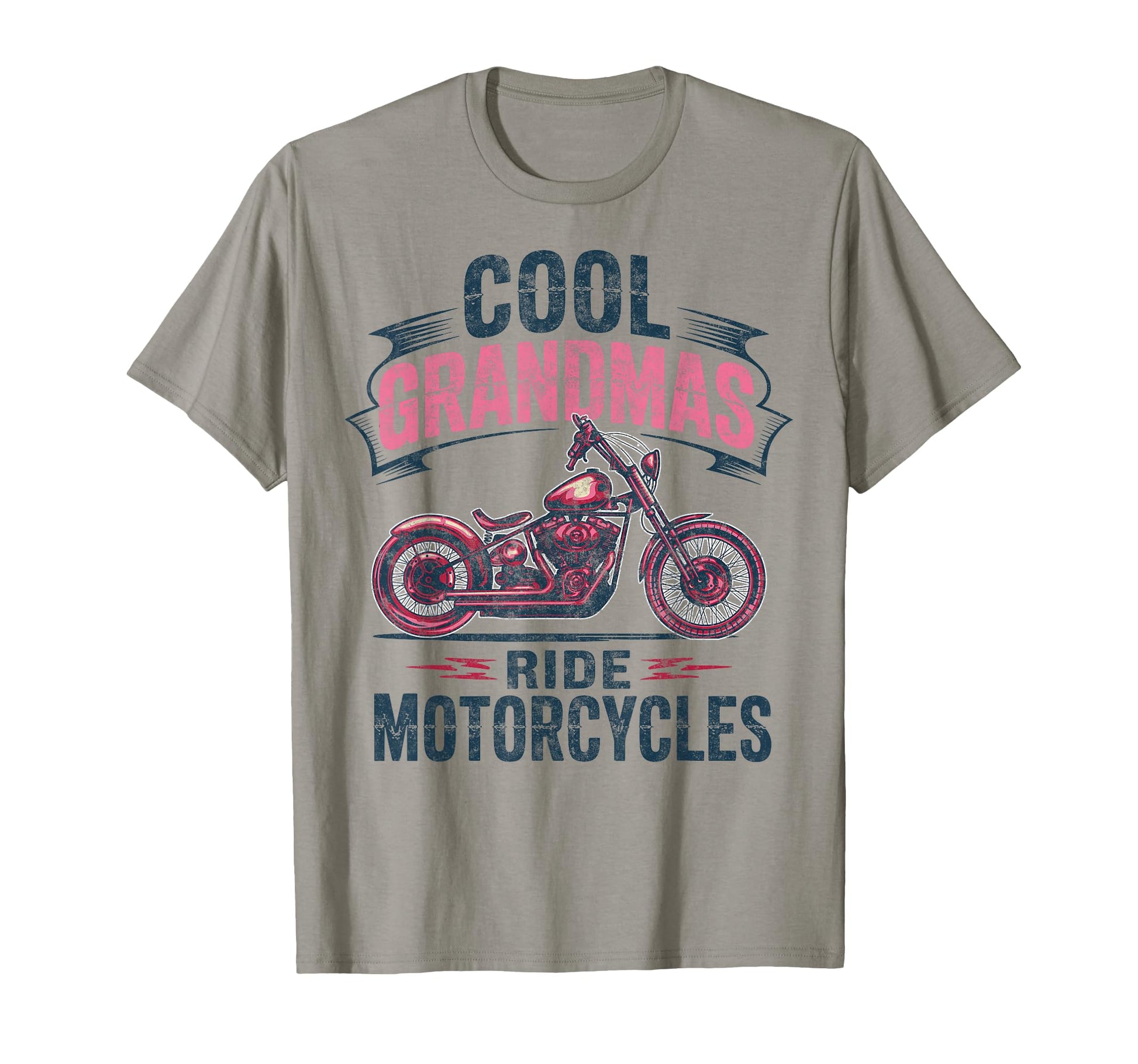 Grandmas Ride Motorcycles Biker Grandma T-Shirt - Graphic Print Unisex - T-Shirt, Sweatshirt, Hoodie