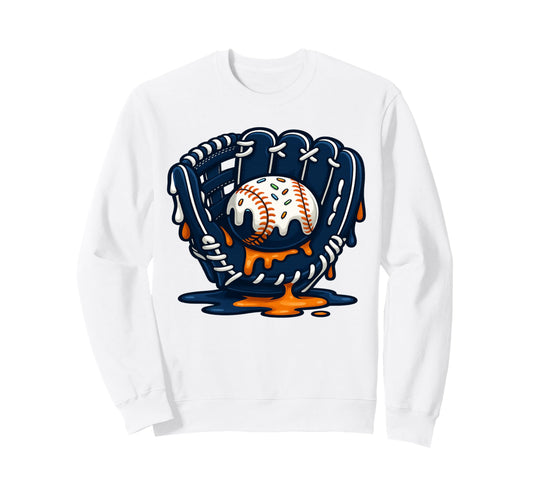 Baseball Drip Team And Ice Cream Sweatshirt - Streetwear Style Men Women - T-Shirt, Sweatshirt, Hoodie