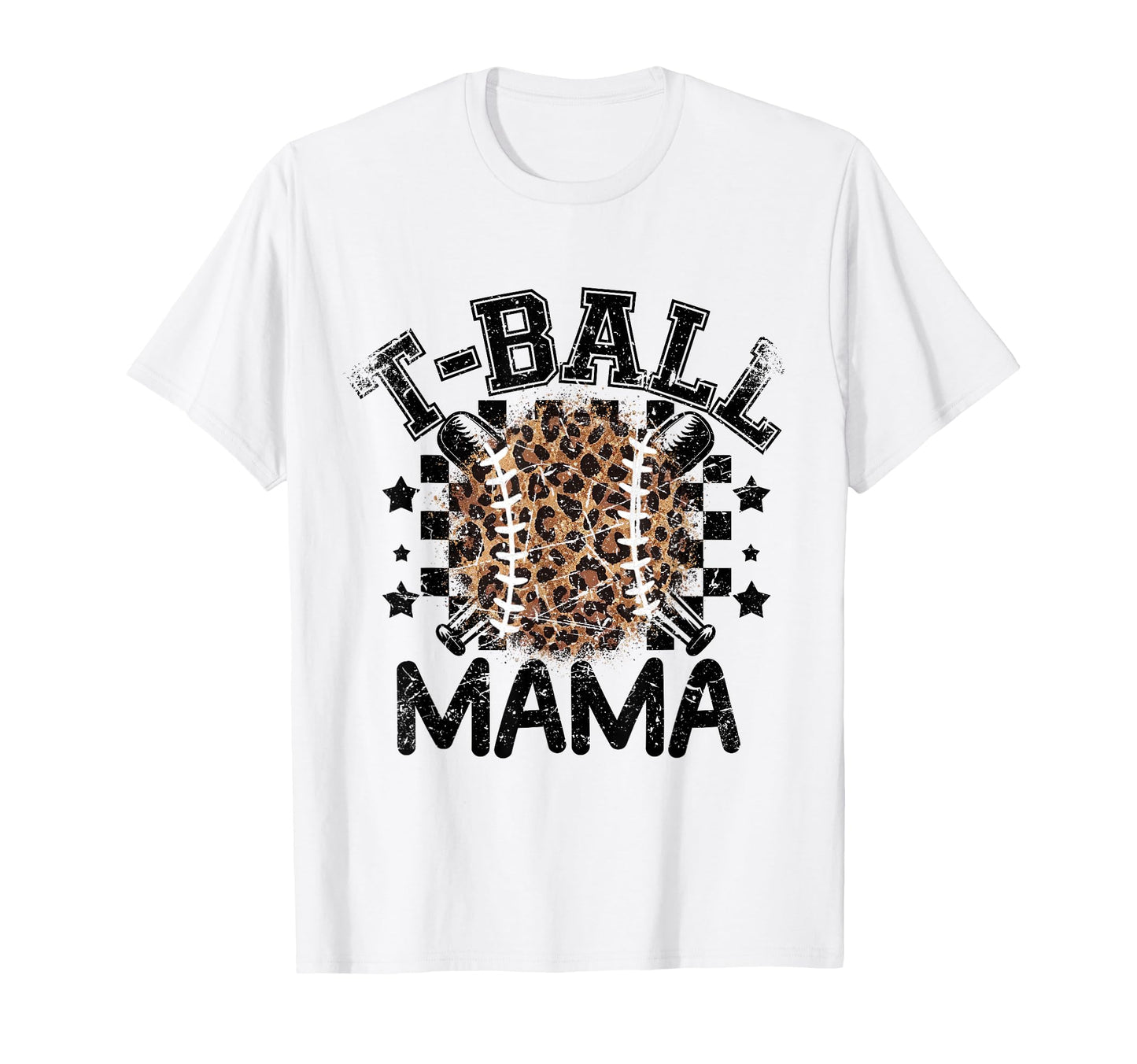 T Ball Teeball Mama Leopard Cheetah T-Shirt - Streetwear Style Men Women - T-Shirt, Sweatshirt, Hoodie