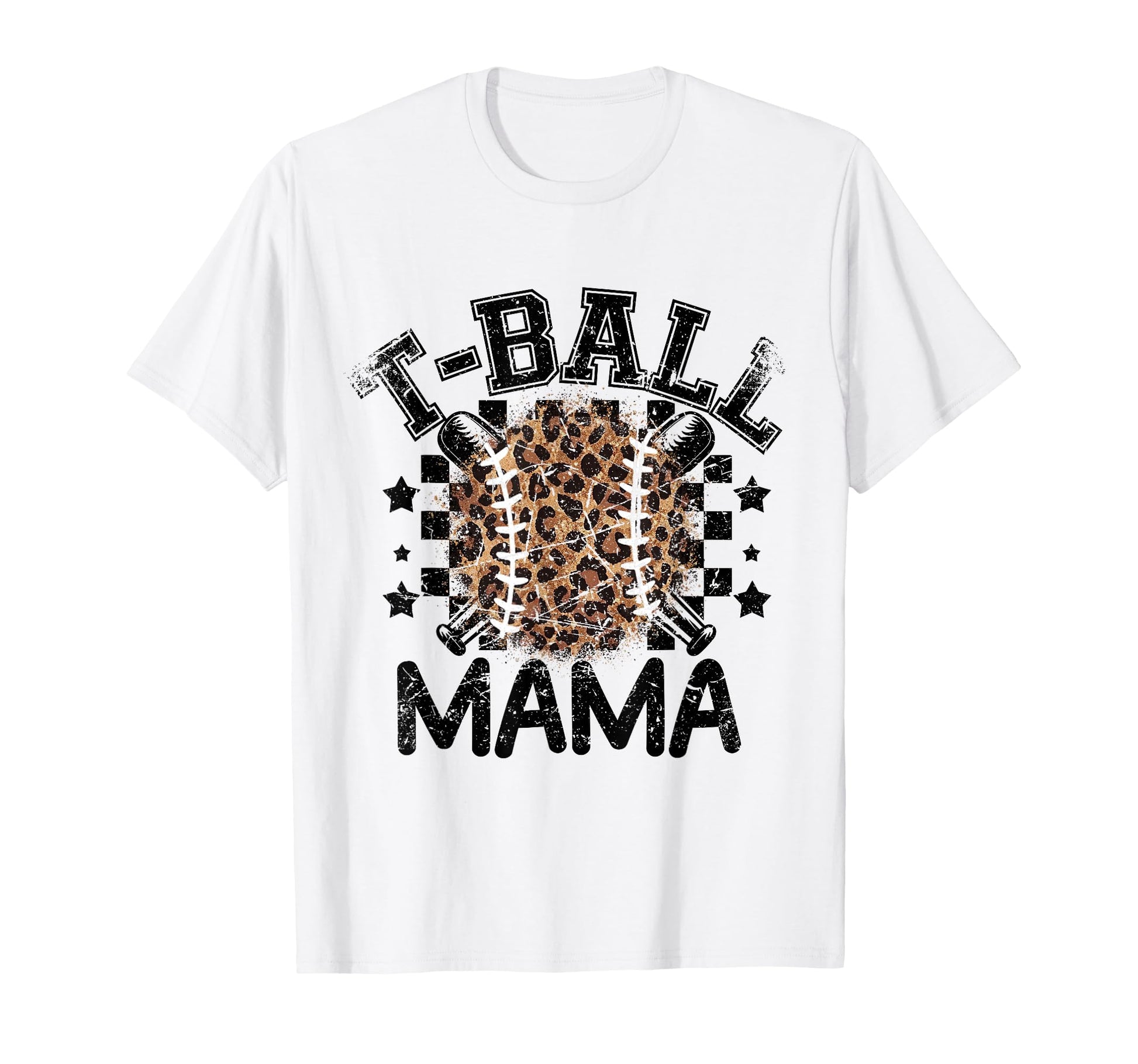 T Ball Teeball Mama Leopard Cheetah T-Shirt - Streetwear Style Men Women - T-Shirt, Sweatshirt, Hoodie