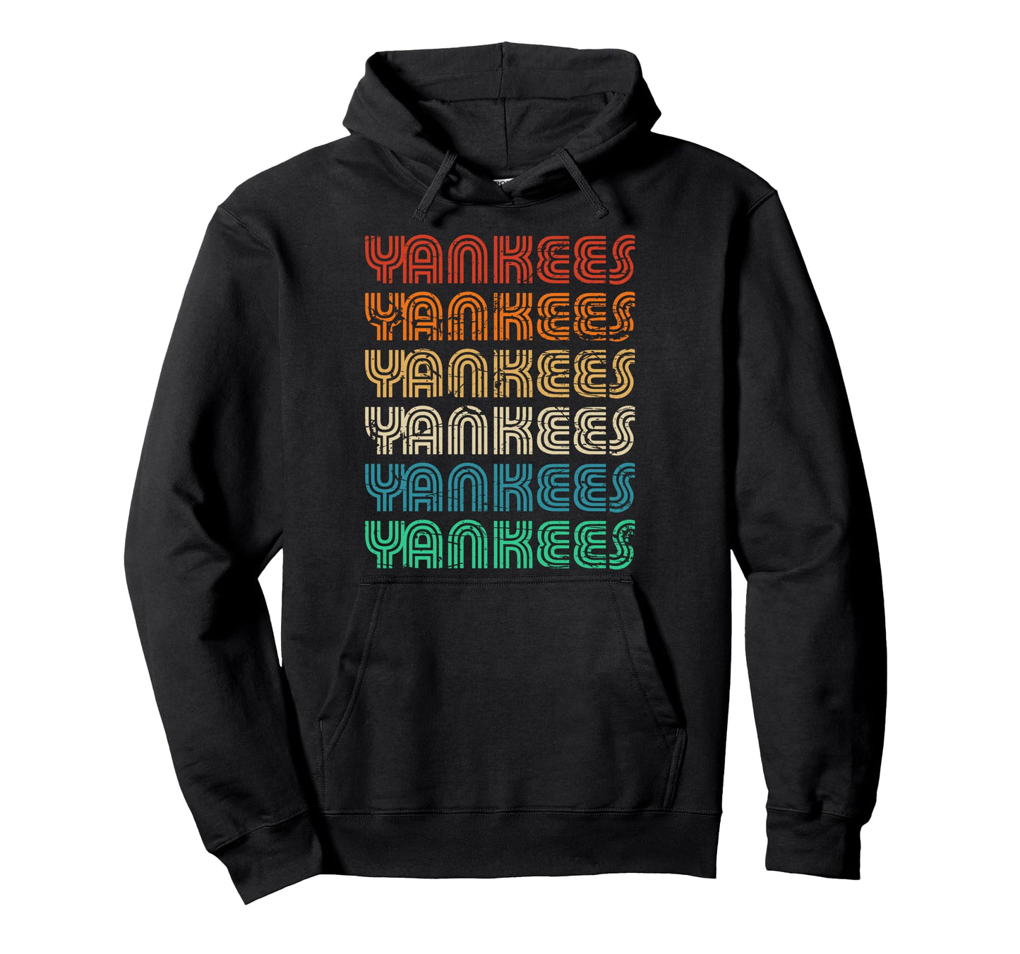 Yankees 70S 80S Hoodie - Custom Art Print Unisex - T-Shirt, Sweatshirt, Hoodie