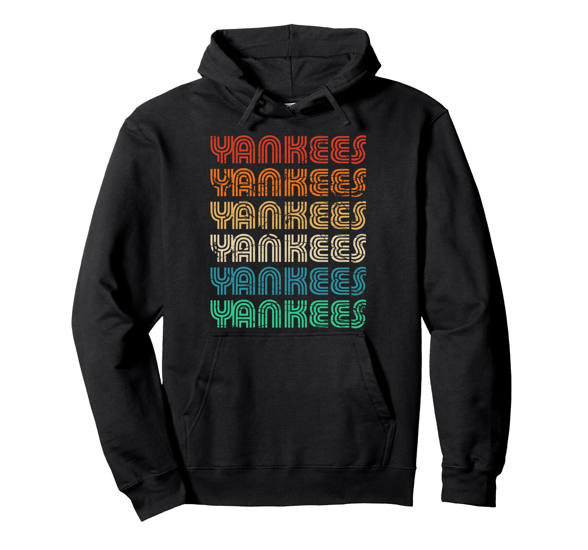Yankees 70S 80S Hoodie - Custom Art Print Unisex - T-Shirt, Sweatshirt, Hoodie