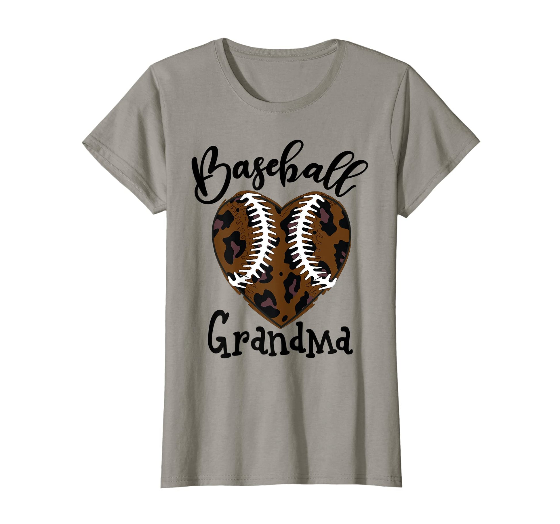 Womens Baseball Grandma Leopard T-Shirt - Aesthetic Graphic Unisex - T-Shirt, Sweatshirt, Hoodie