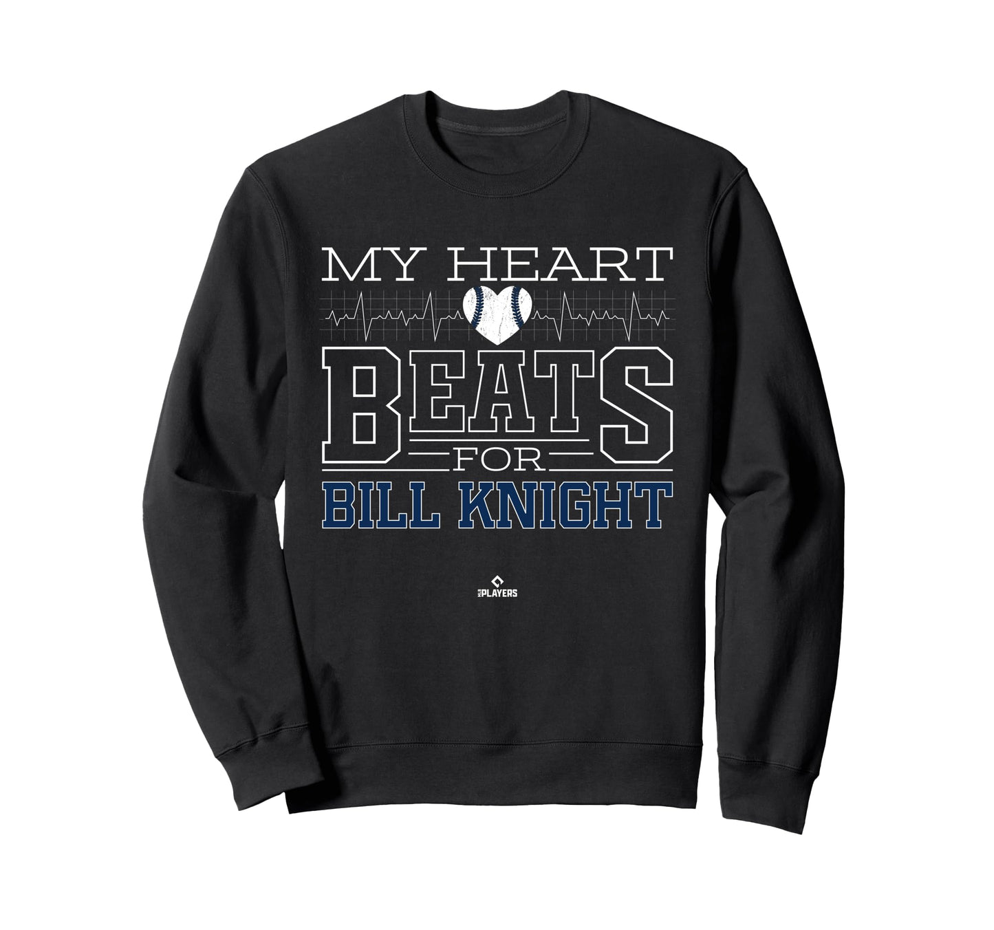 My Heart Beats Bill Knight Prospect Sweatshirt - Trendy Graphic for Adults - T-Shirt, Sweatshirt, Hoodie