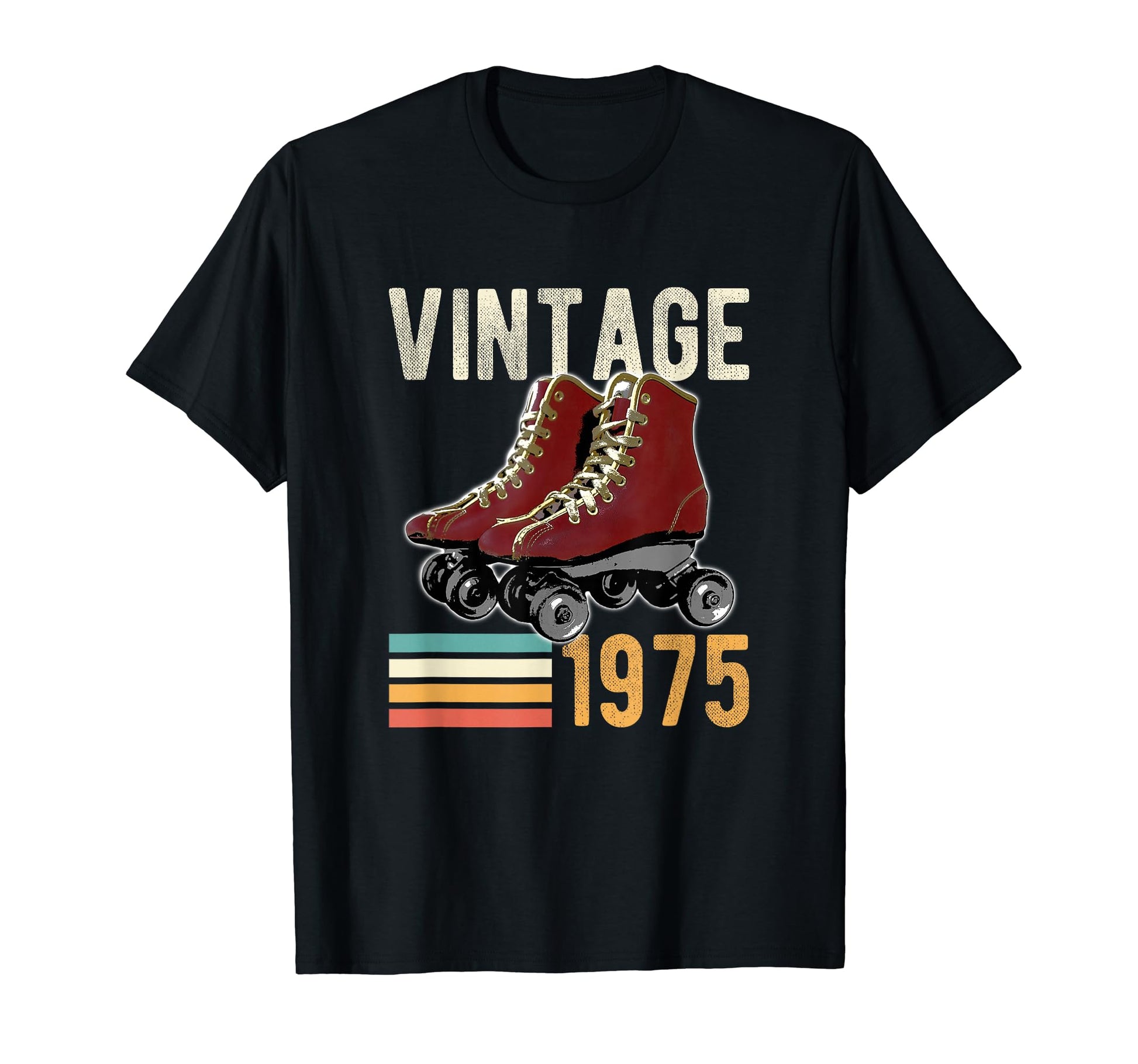 Funny 1975 Roller Skate 48Th T-Shirt - Streetwear Style for Adults - T-Shirt, Sweatshirt, Hoodie