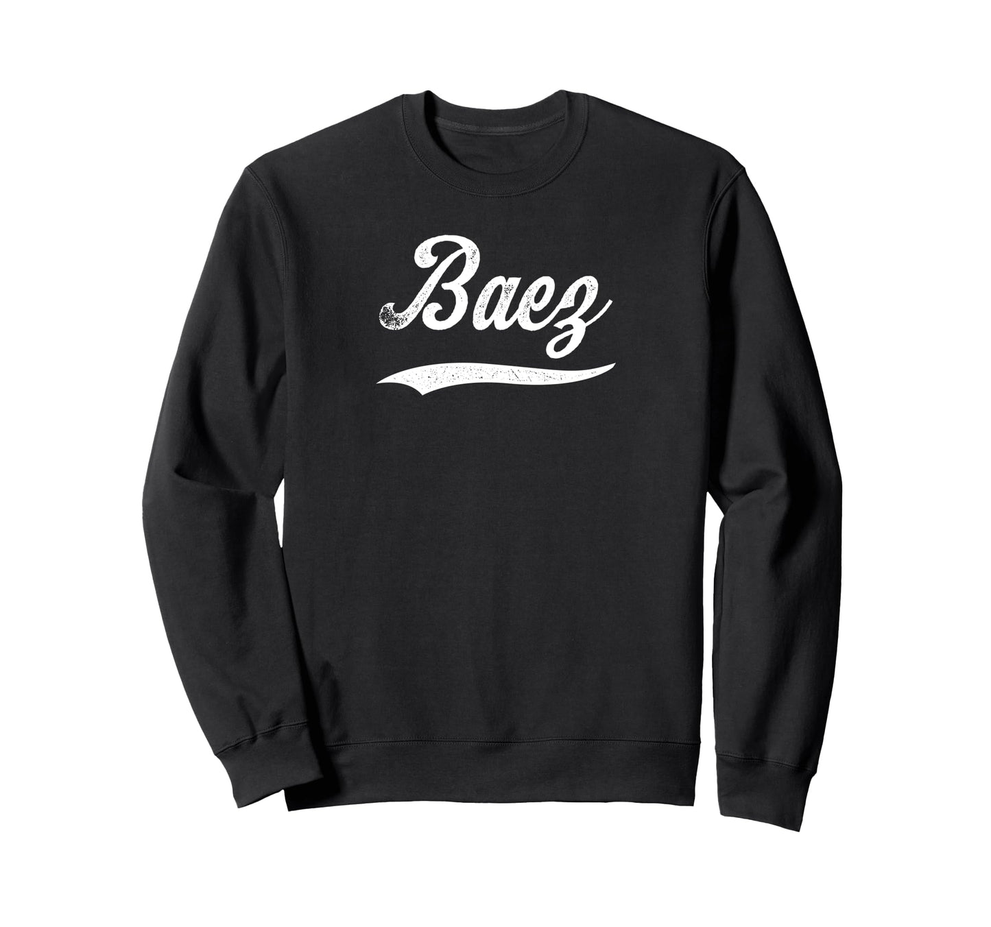 Distressed Script Darwin Baez Sweatshirt - Streetwear Style for Adults - T-Shirt, Sweatshirt, Hoodie