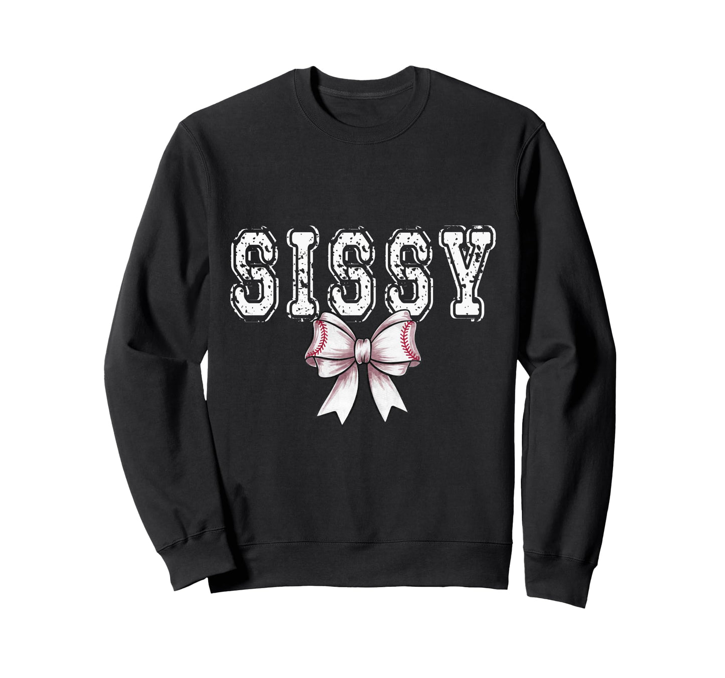 Coquette Baseball Sissy Spirit Sweatshirt - Custom Art Print Unisex - T-Shirt, Sweatshirt, Hoodie